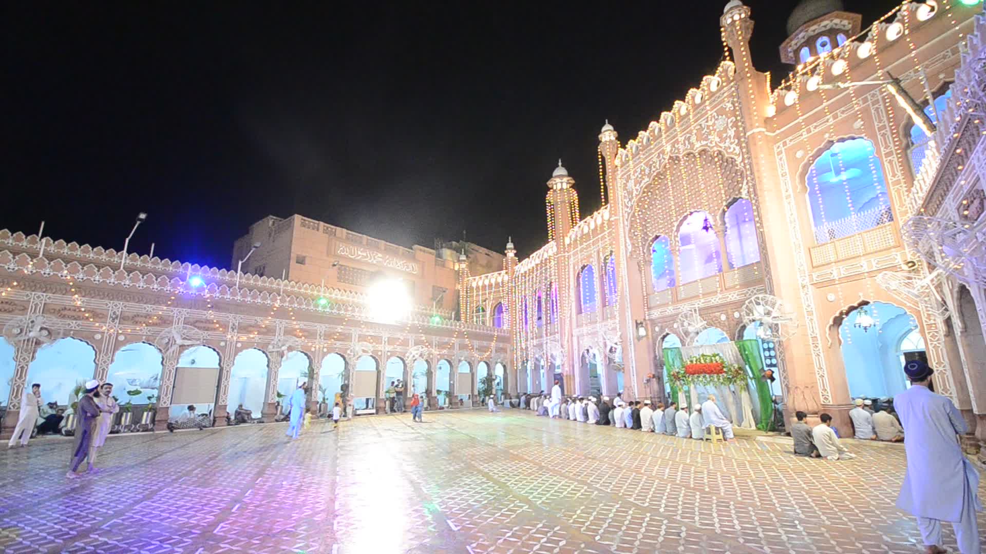 Pakistan religion holy night in Peshawar

