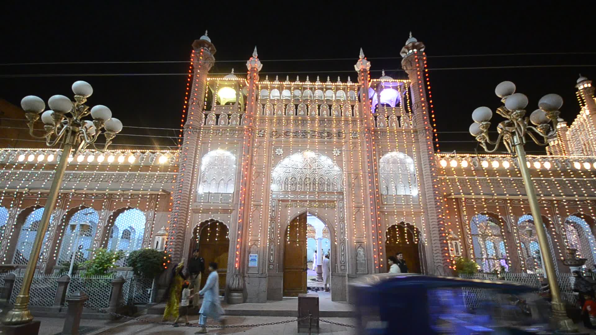 Pakistan religion holy night in Peshawar
