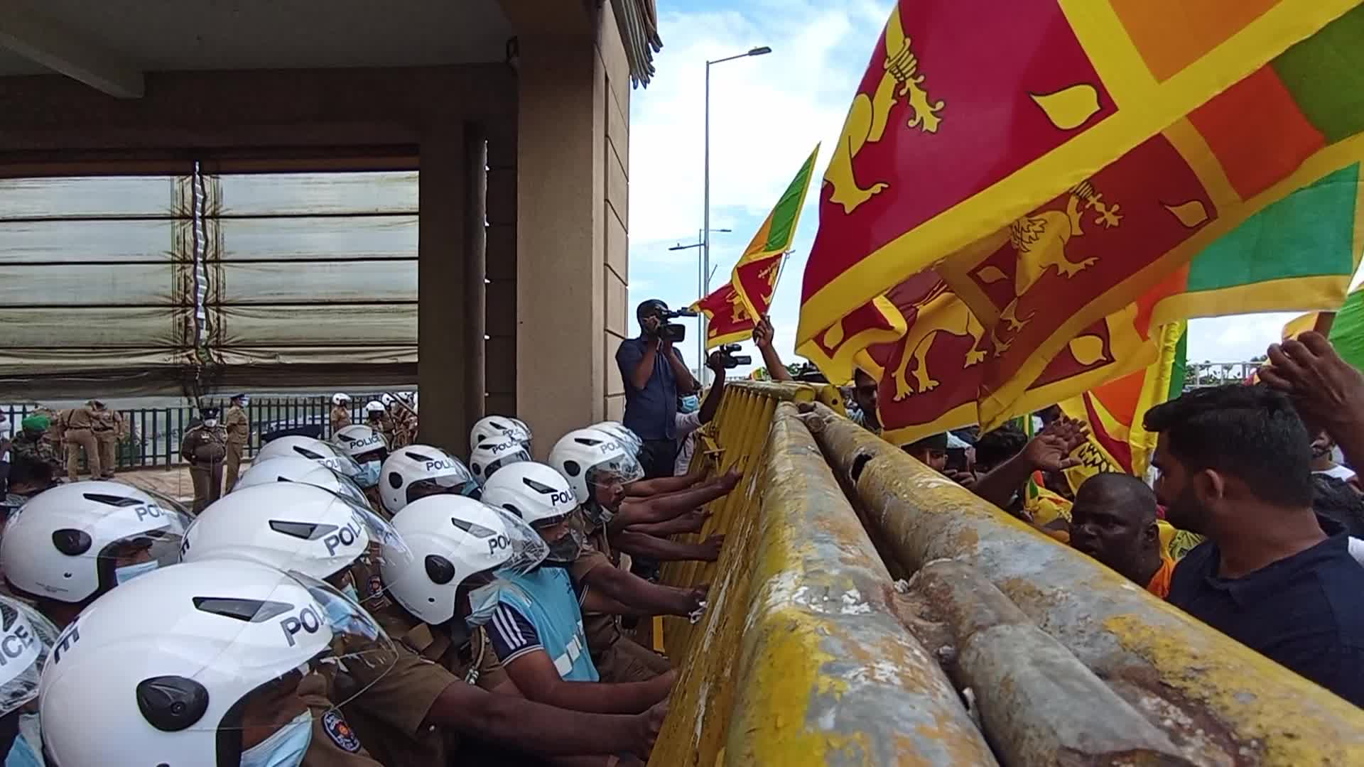 Anti-Government Protest Sri Lanka