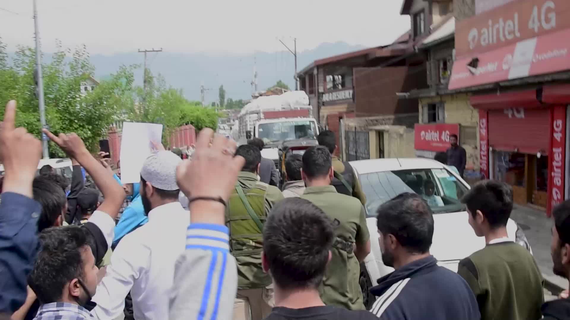 Quds (Jerusalem) day in Srinagar Kashmir 