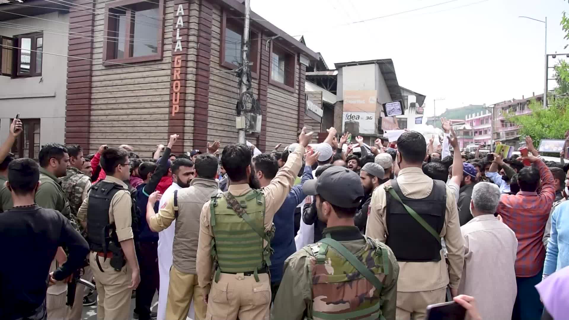 Quds (Jerusalem) day in Srinagar Kashmir 