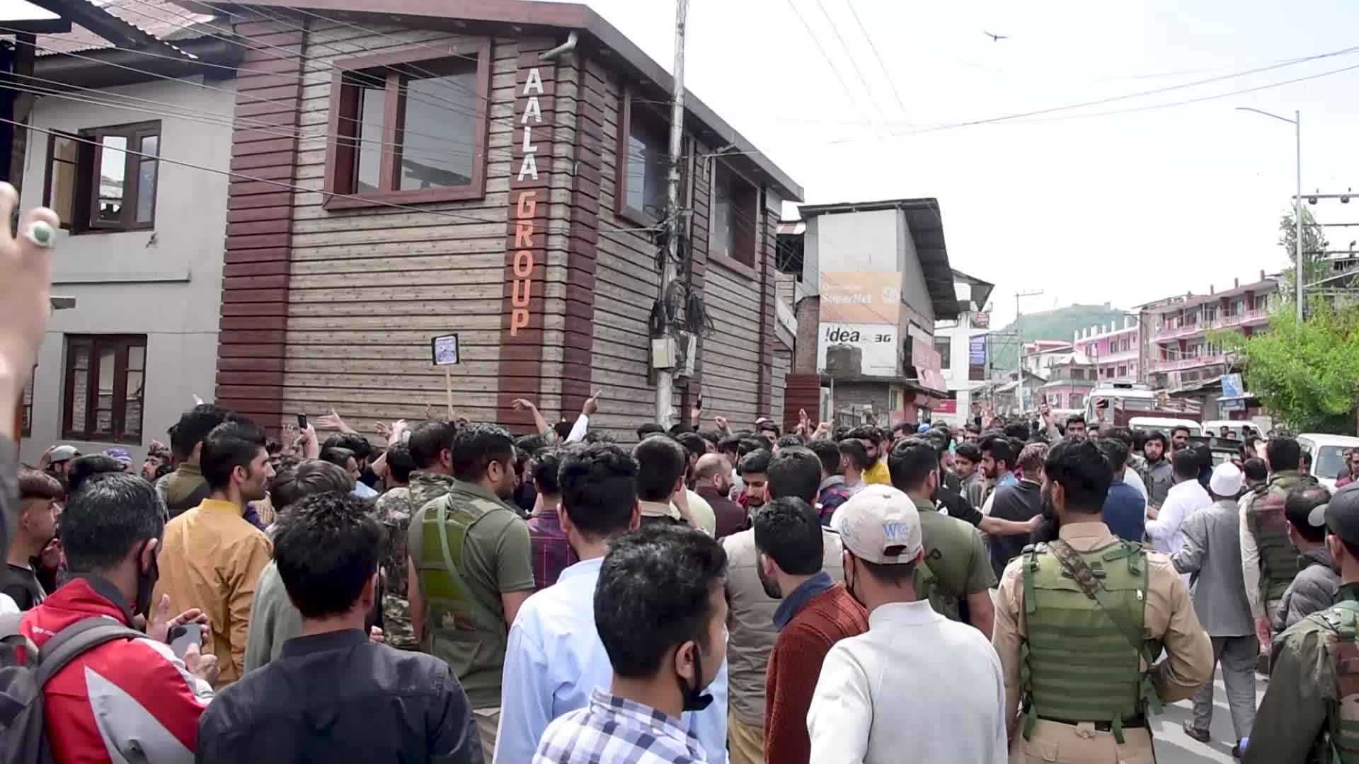 Quds (Jerusalem) day in Srinagar Kashmir 