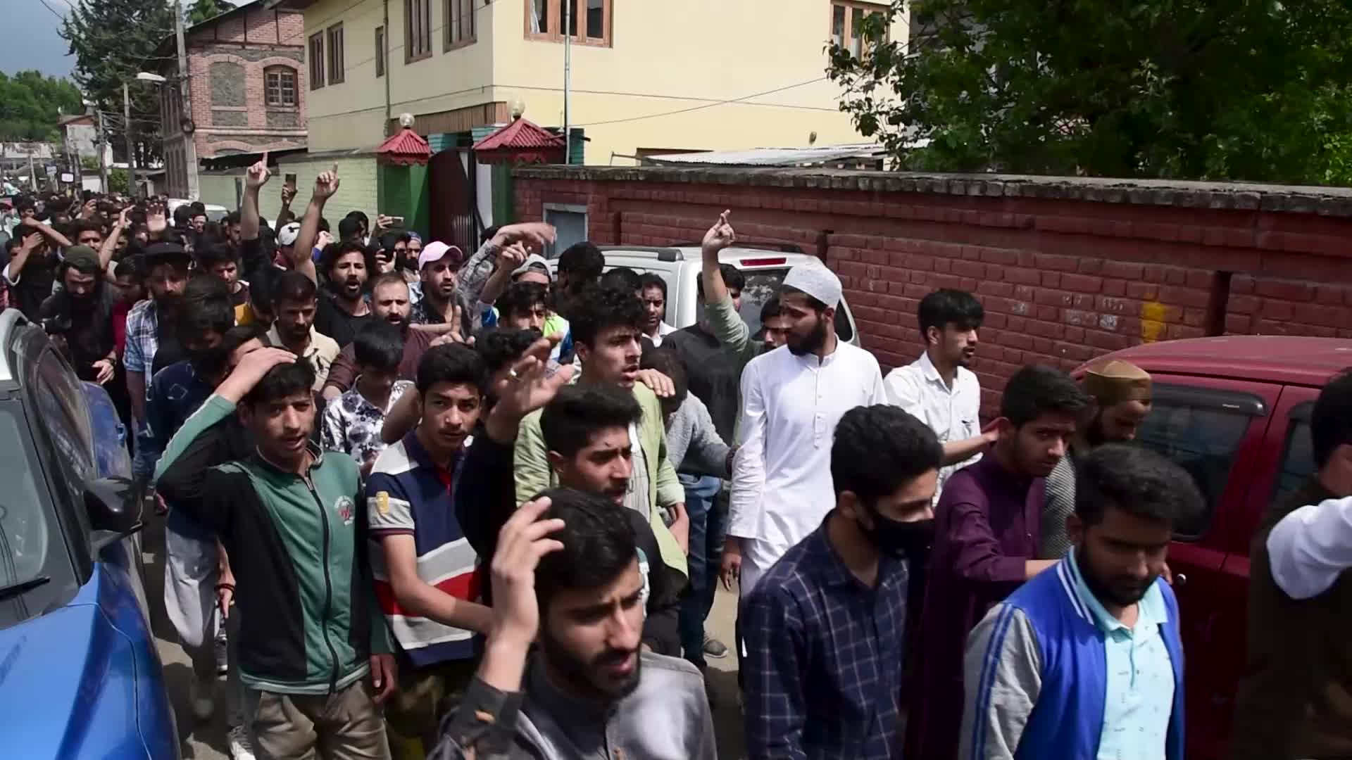 Quds (Jerusalem) day in Srinagar Kashmir 