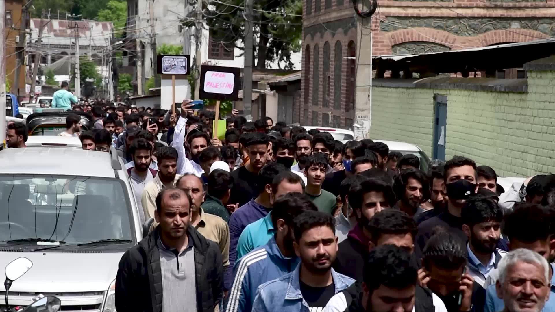 Quds (Jerusalem) day in Srinagar Kashmir 