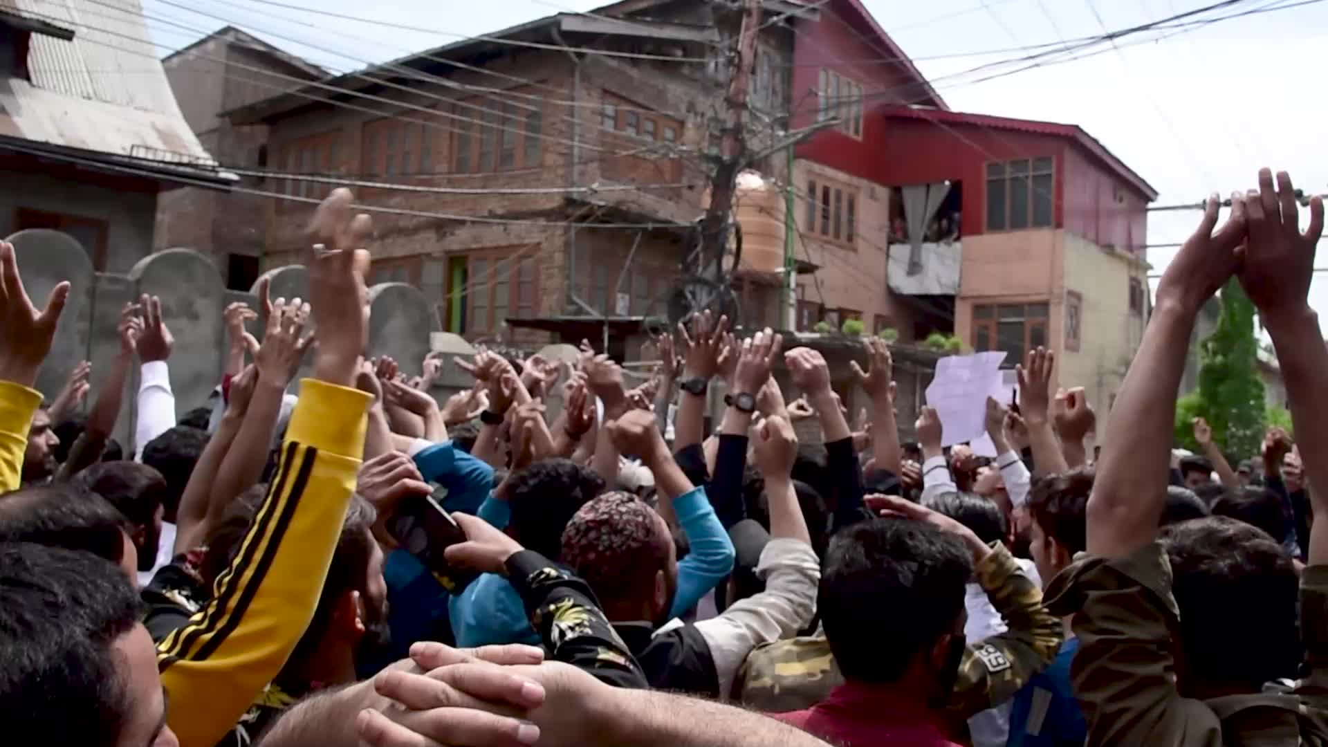 Quds (Jerusalem) day in Srinagar Kashmir 