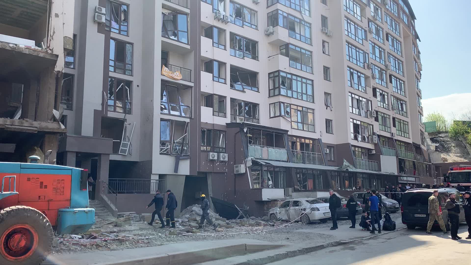 Russian Forces Continue To Target Central And Western Ukraine