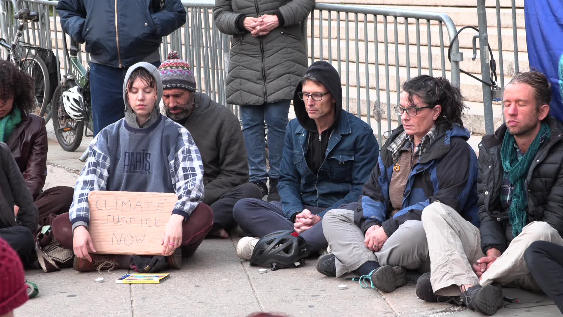 NYC: Vigil for Wynn Bruce following Self-Immolation to Bring Awareness to Climate Crisis