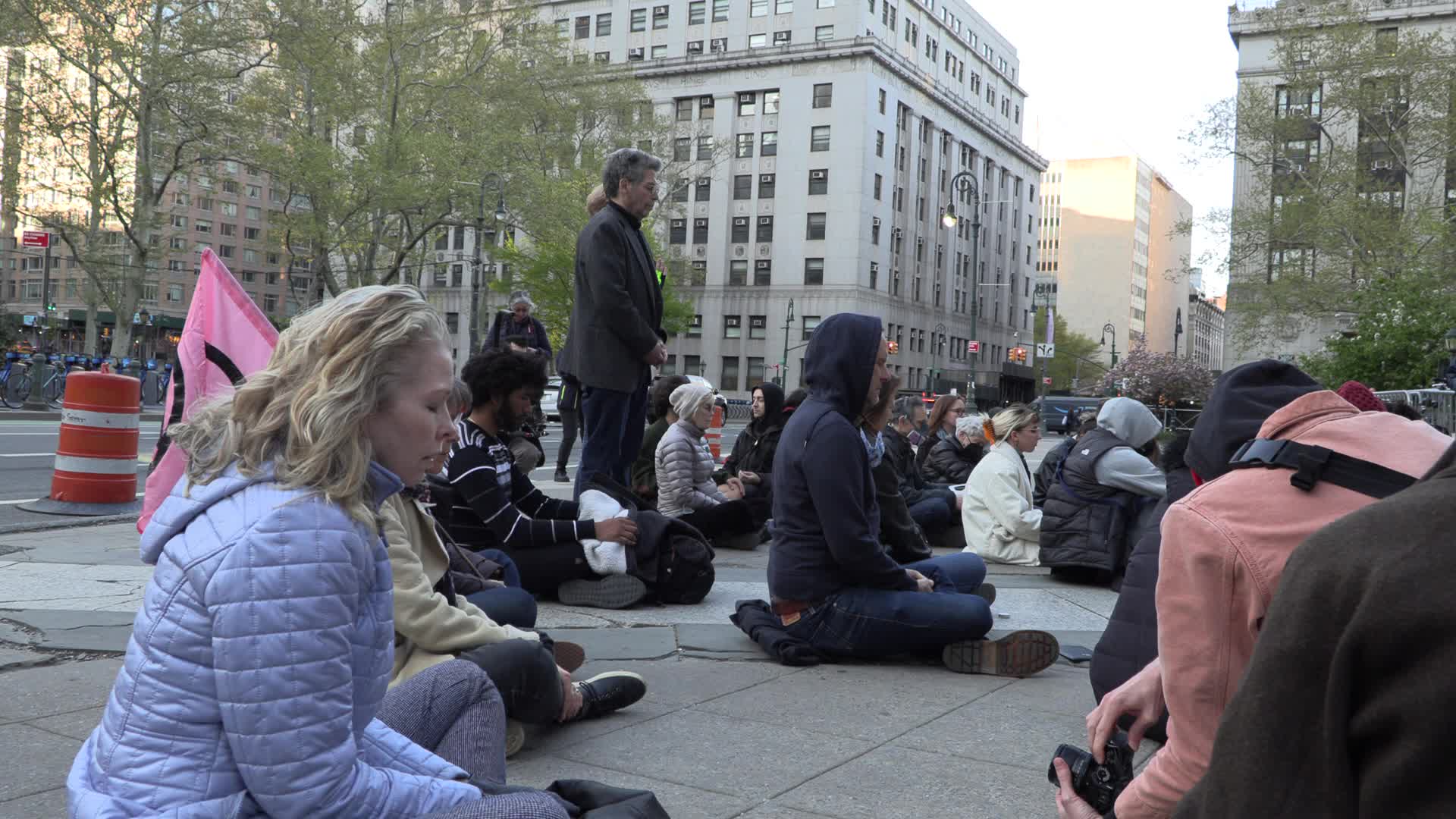 NYC: Vigil for Wynn Bruce following Self-Immolation to Bring Awareness to Climate Crisis