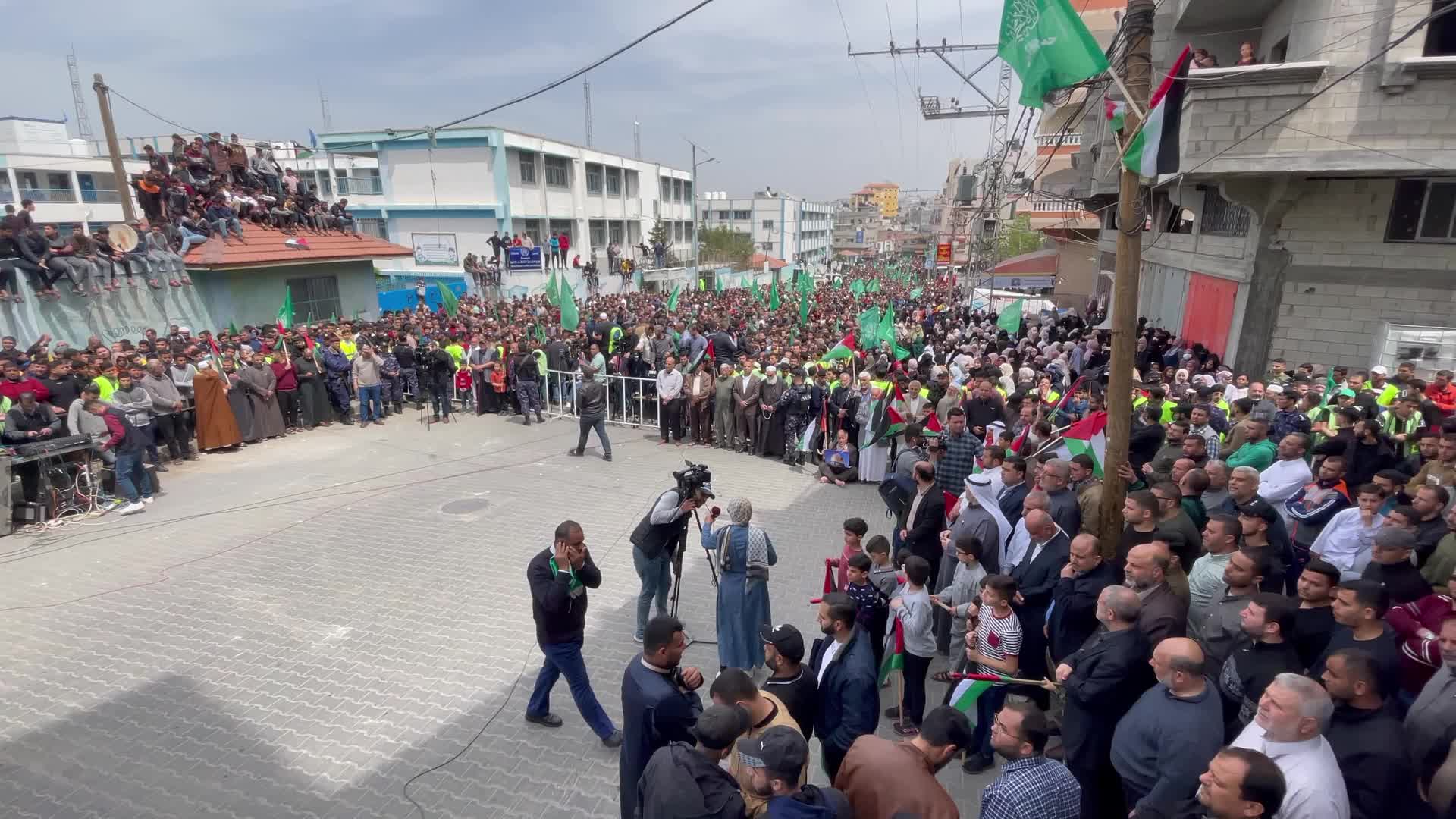 Protest In Gaza, Palestine