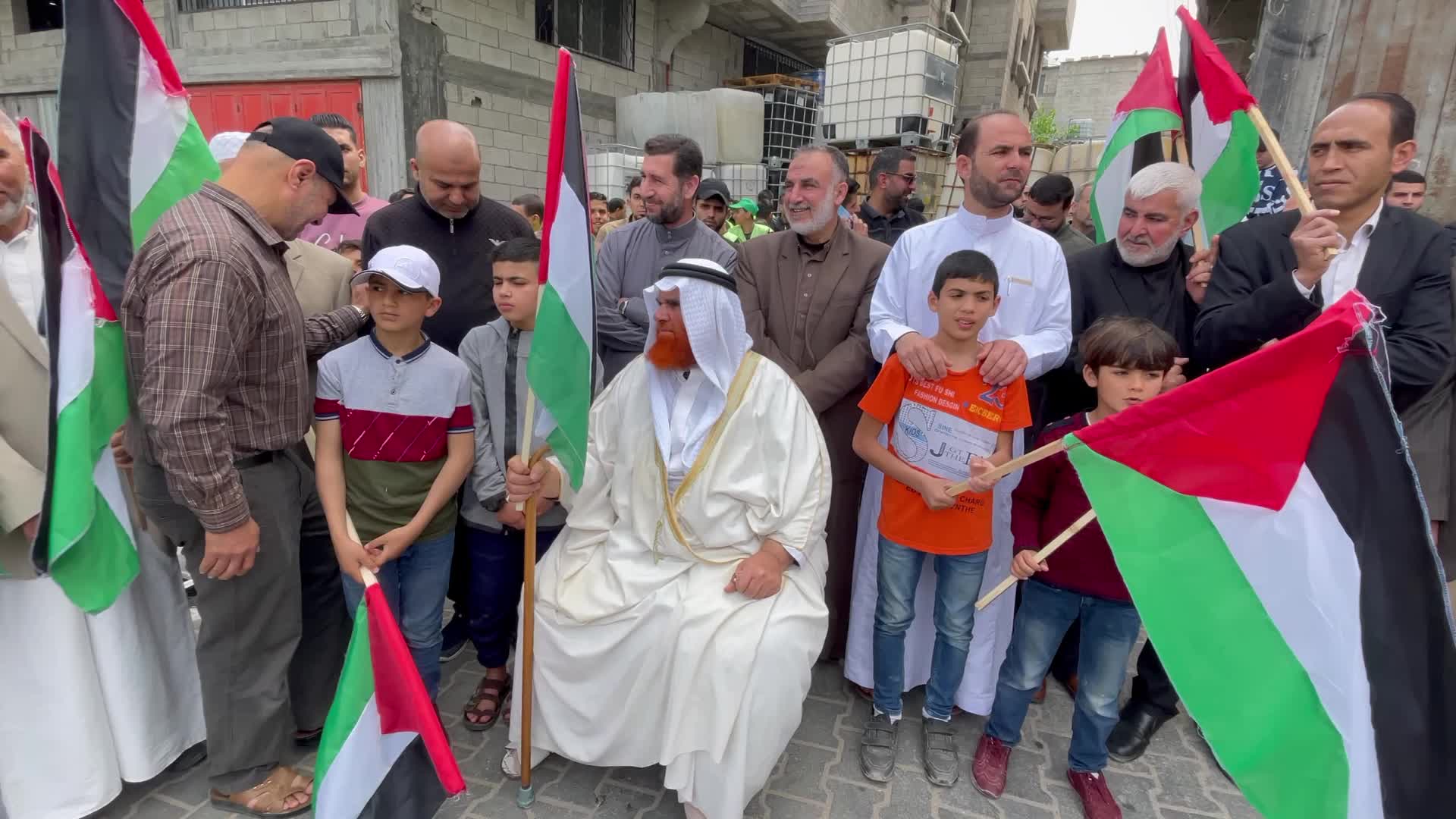 Protest In Gaza, Palestine