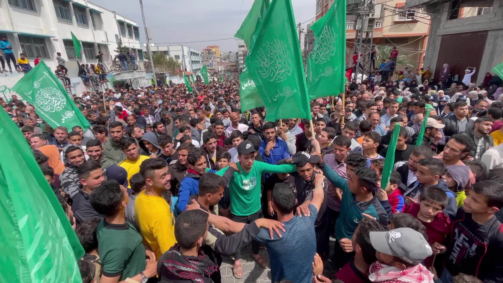 Protest In Gaza, Palestine