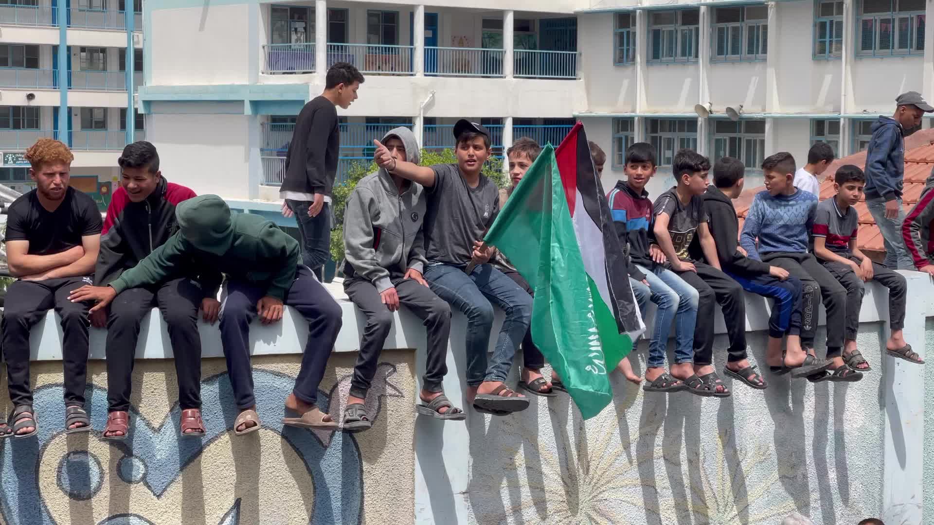 Protest In Gaza, Palestine