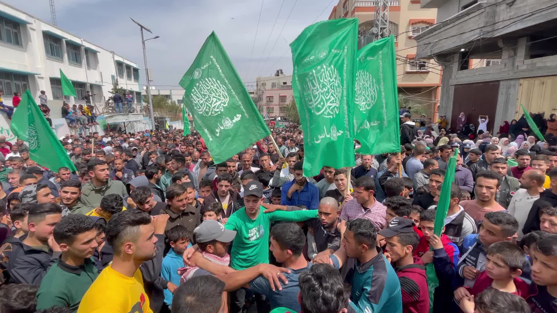 Protest In Gaza, Palestine