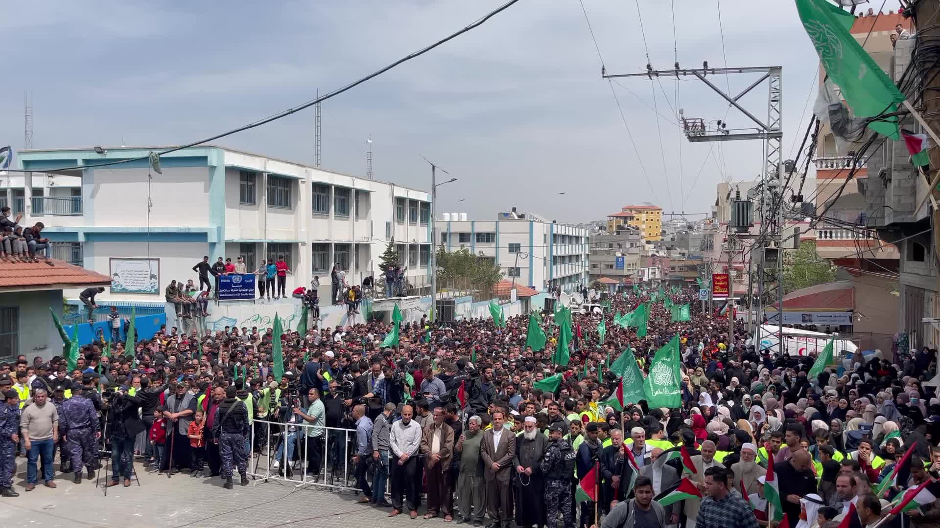Protest In Gaza, Palestine
