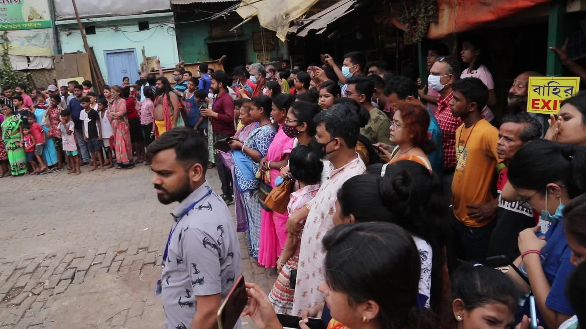 Shiva Gajan festival in Kolkata