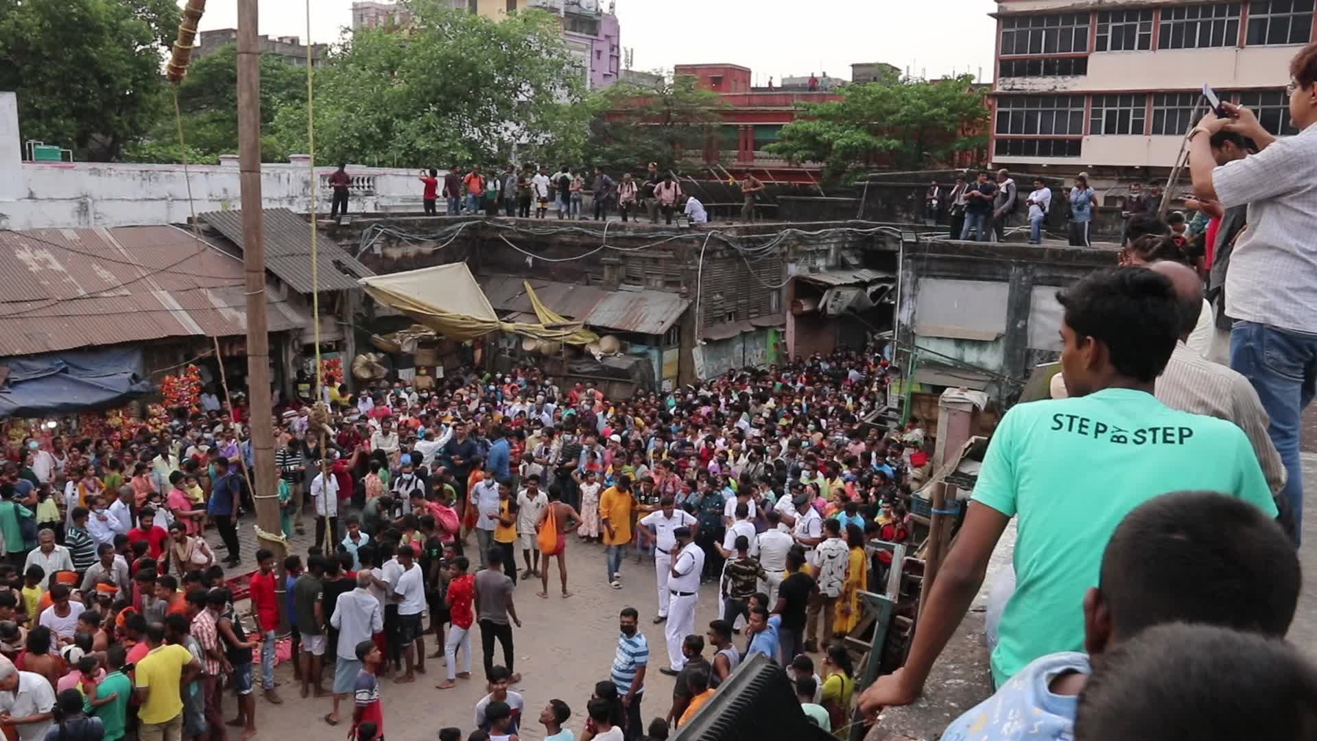 Shiva Gajan festival in Kolkata