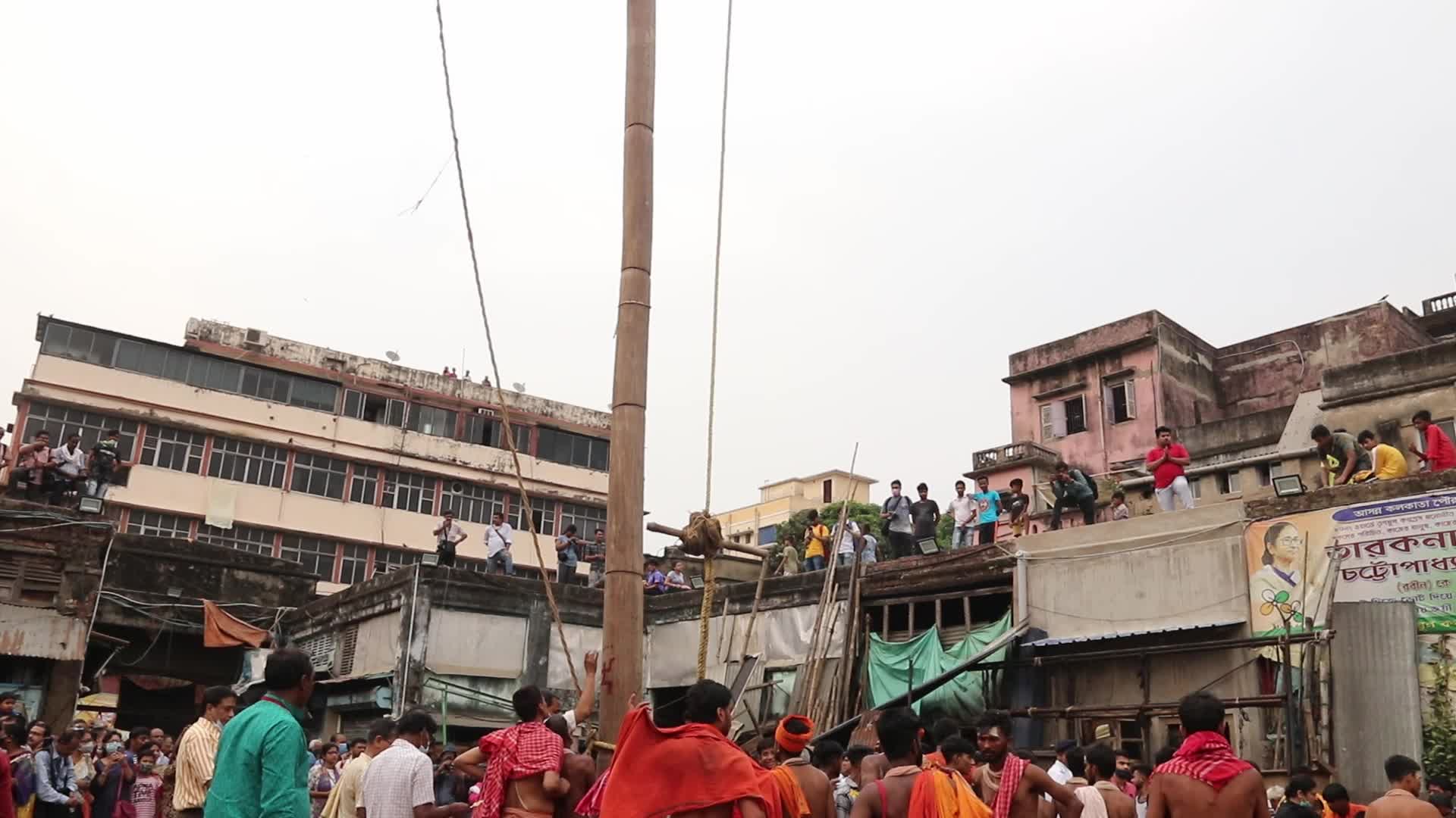 Shiva Gajan festival in Kolkata