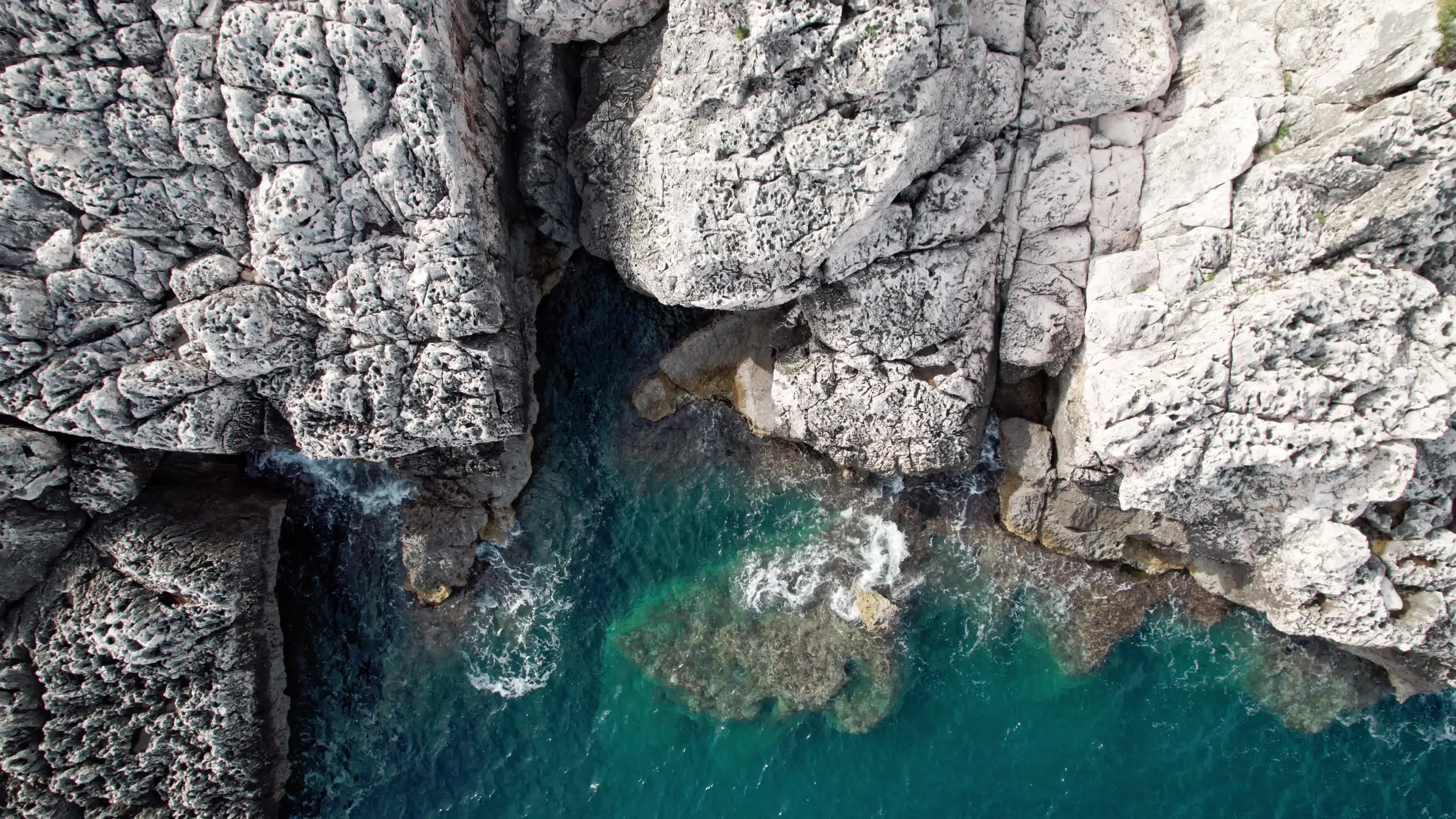 Aerial View of Santa Cesarea Terme