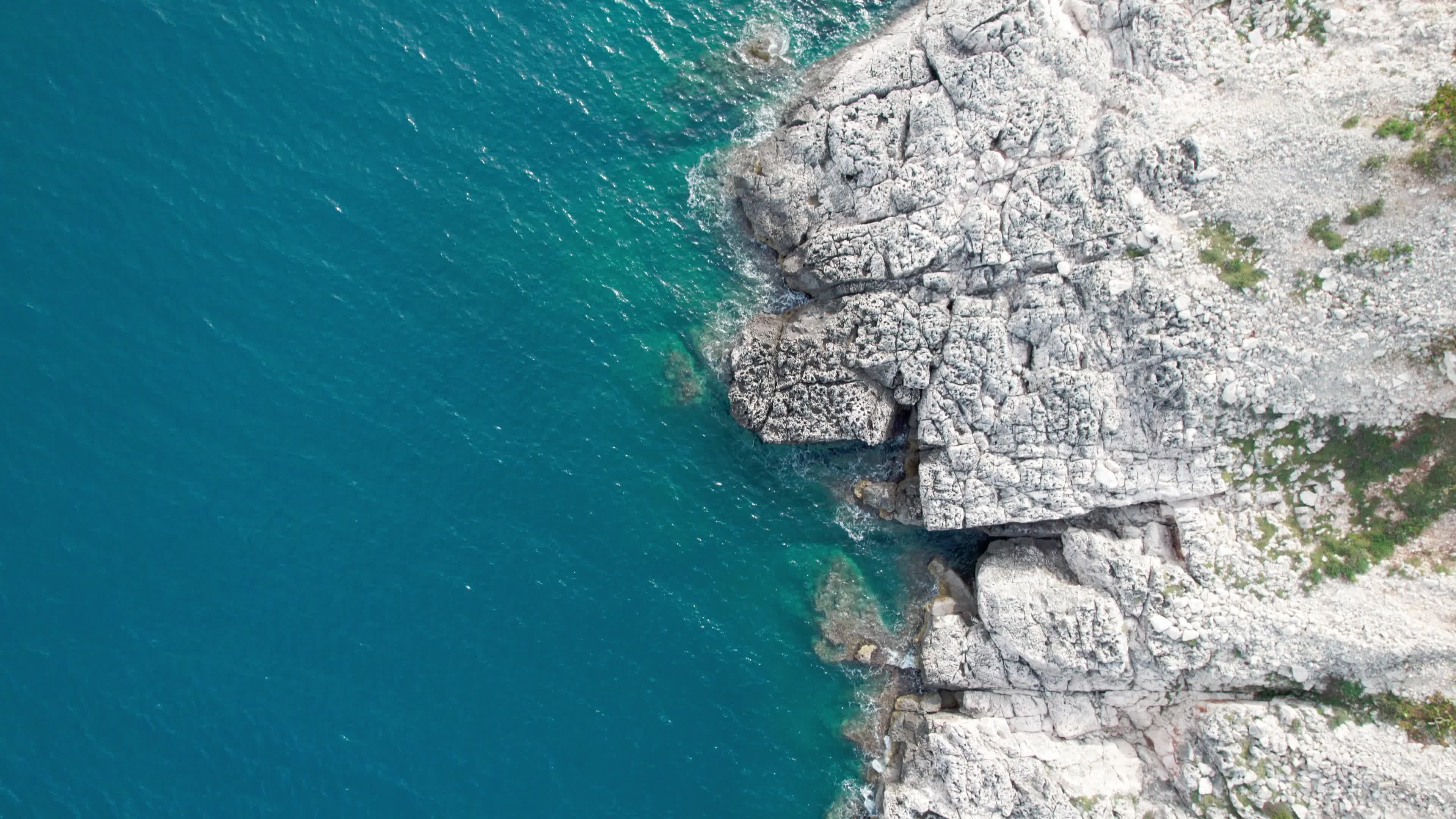 Aerial View of Santa Cesarea Terme