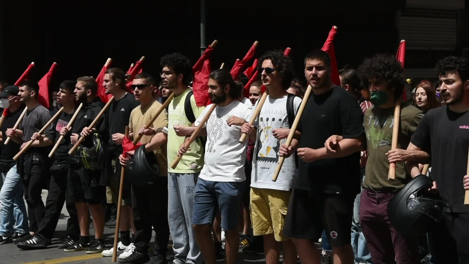 International Workers Day Demonstration In Athens