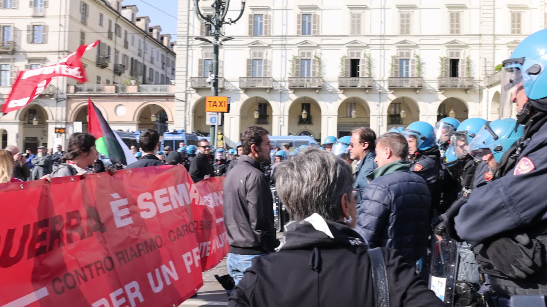 May Day In Turin, Italy