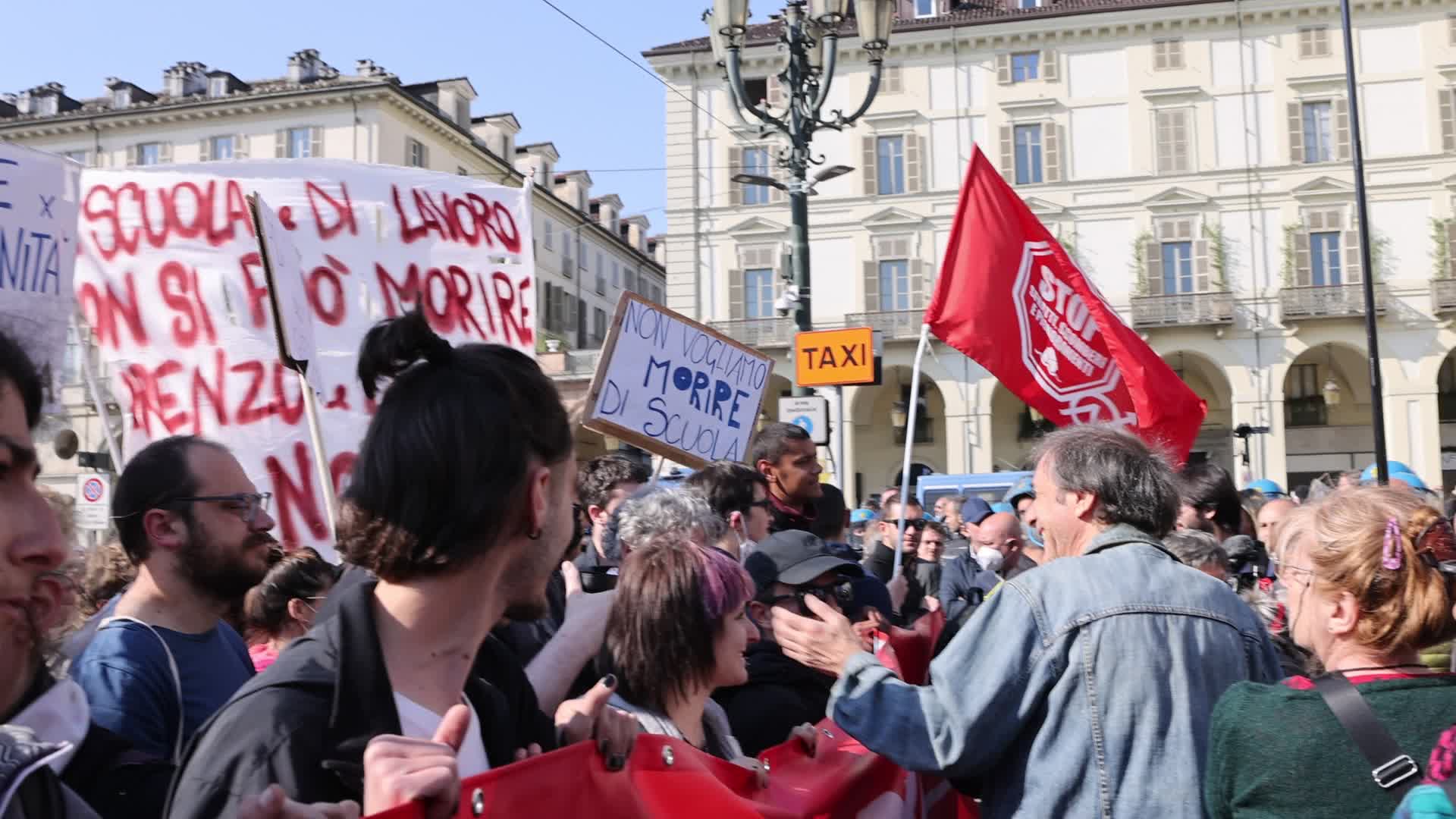 May Day In Turin, Italy