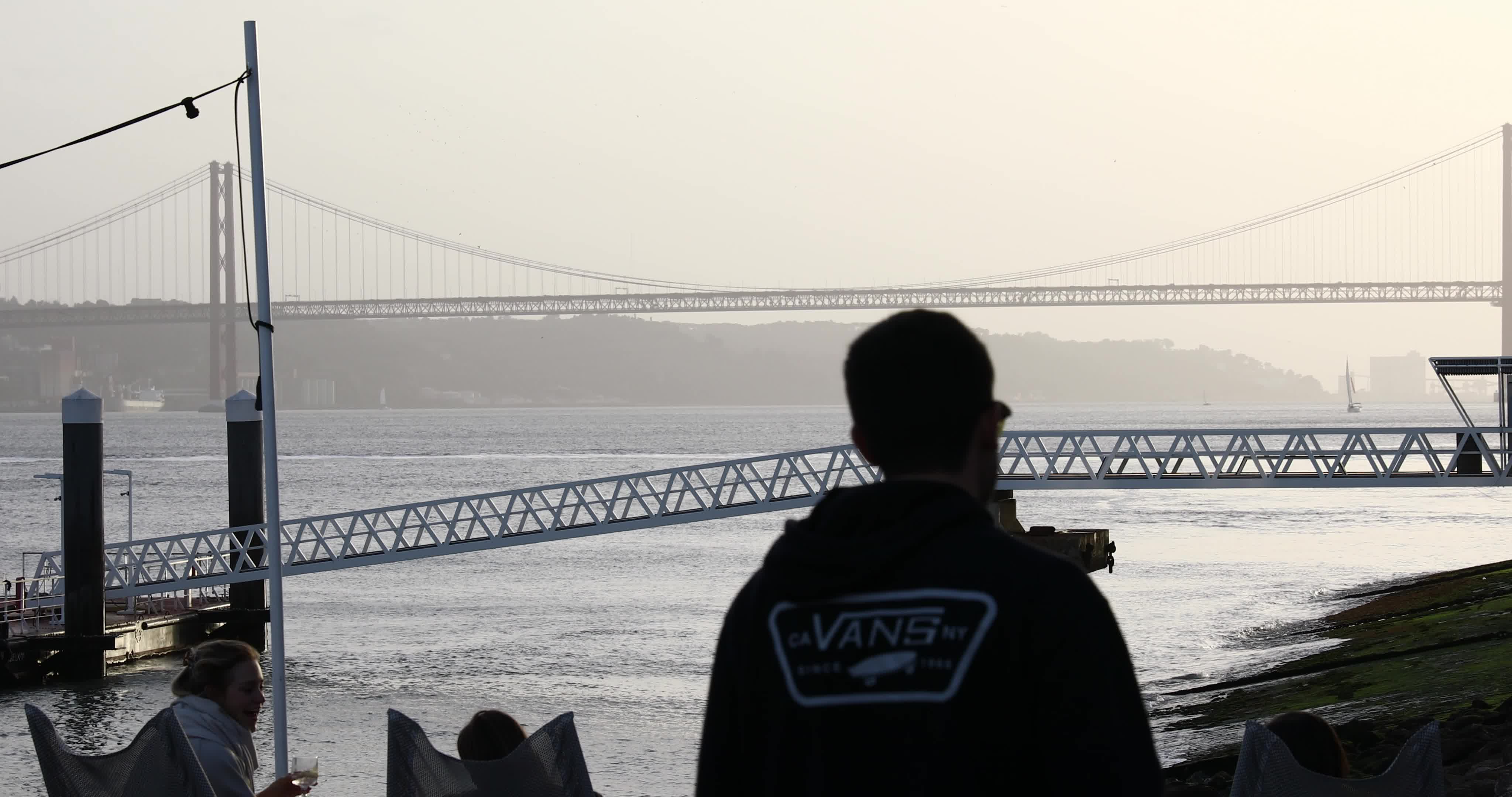 Sunset In Lisbon, Portugal