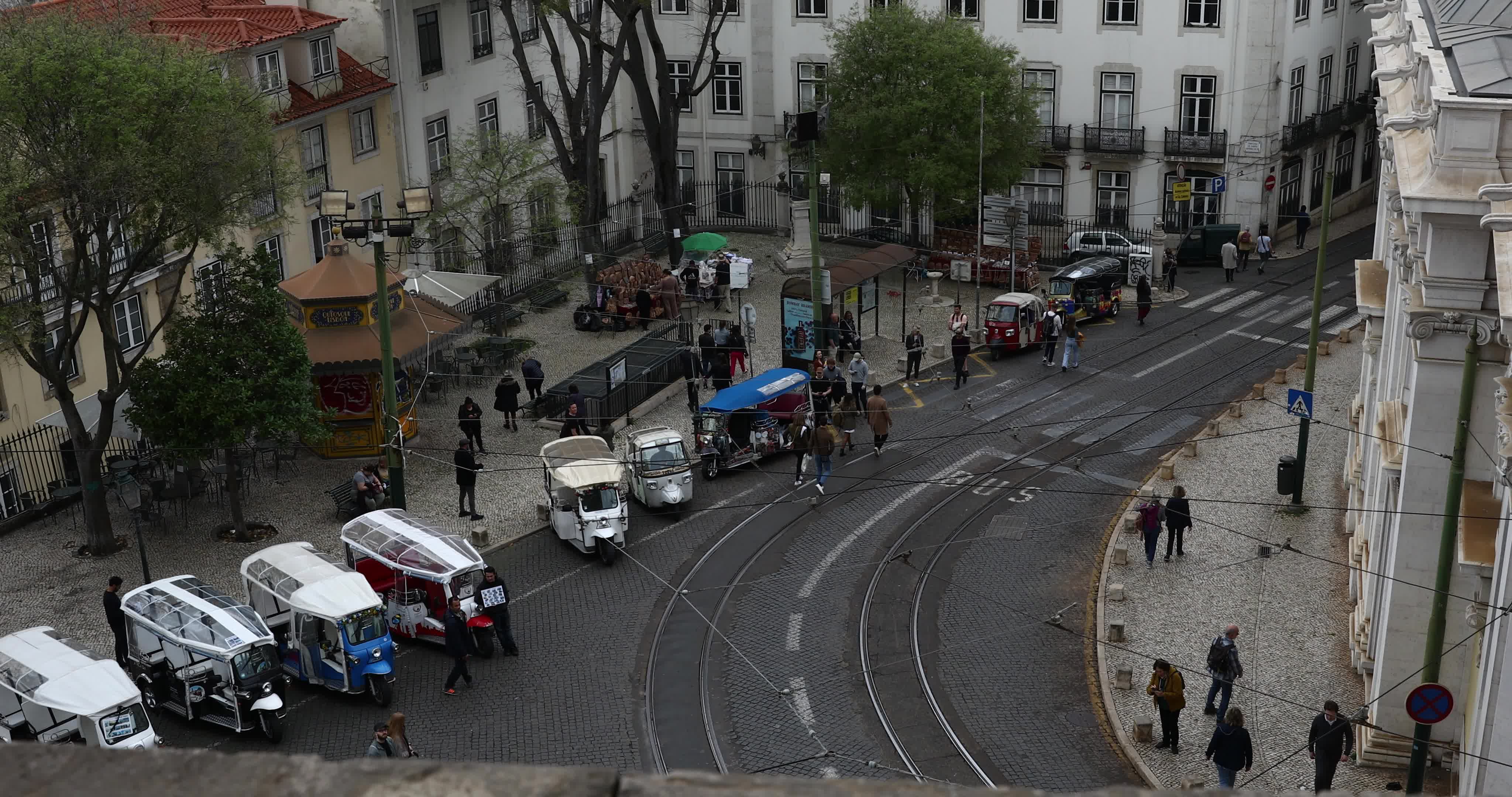 Daily Life In Lisbon, Portugal