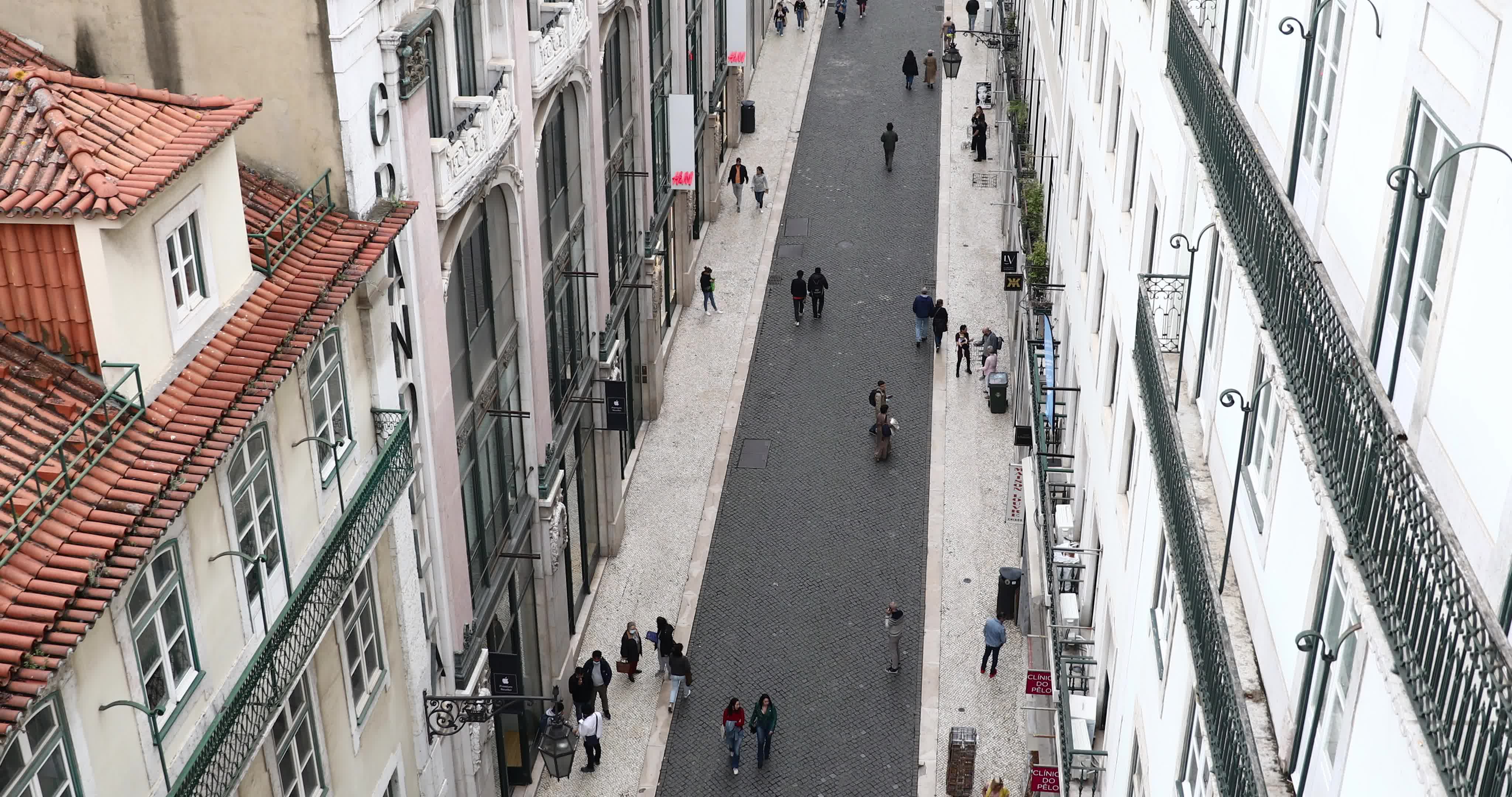 Daily Life In Lisbon, Portugal
