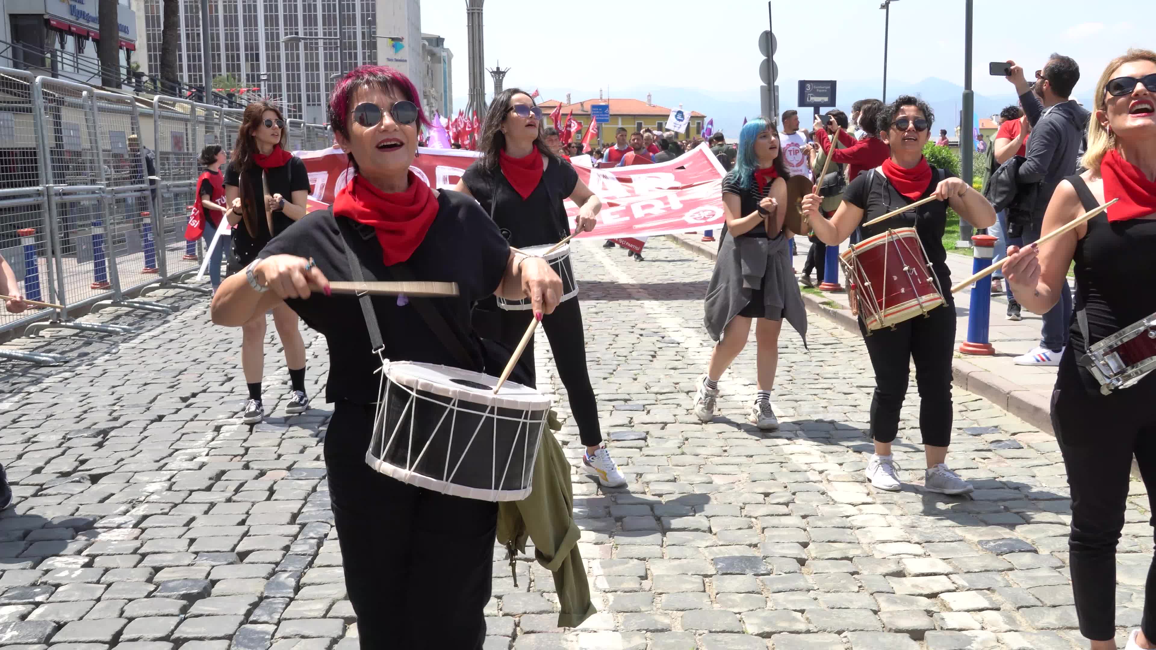 International Labour Day celebration and demonstration, Izmir Turkey