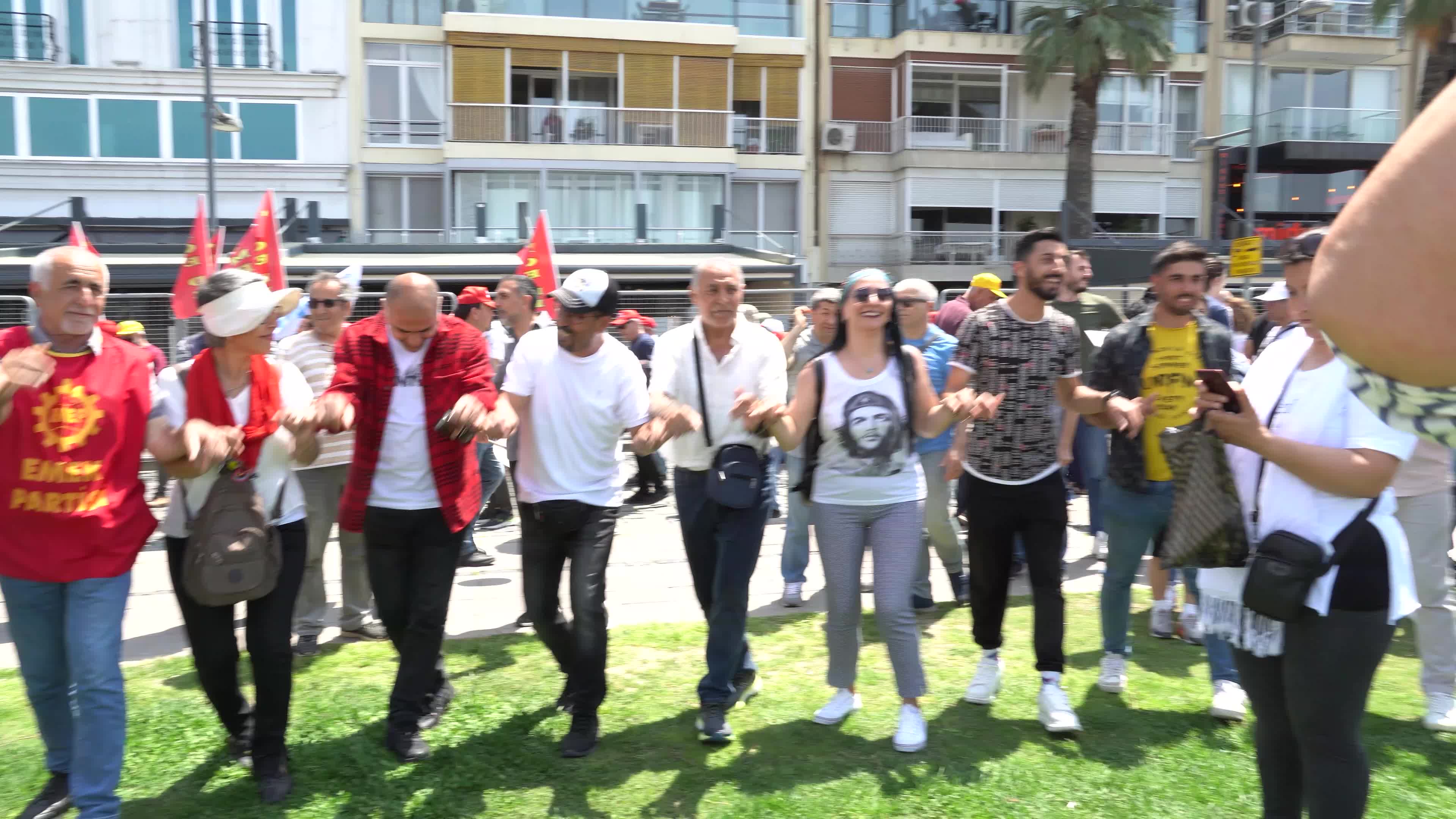 International Labour Day celebration and demonstration, Izmir Turkey