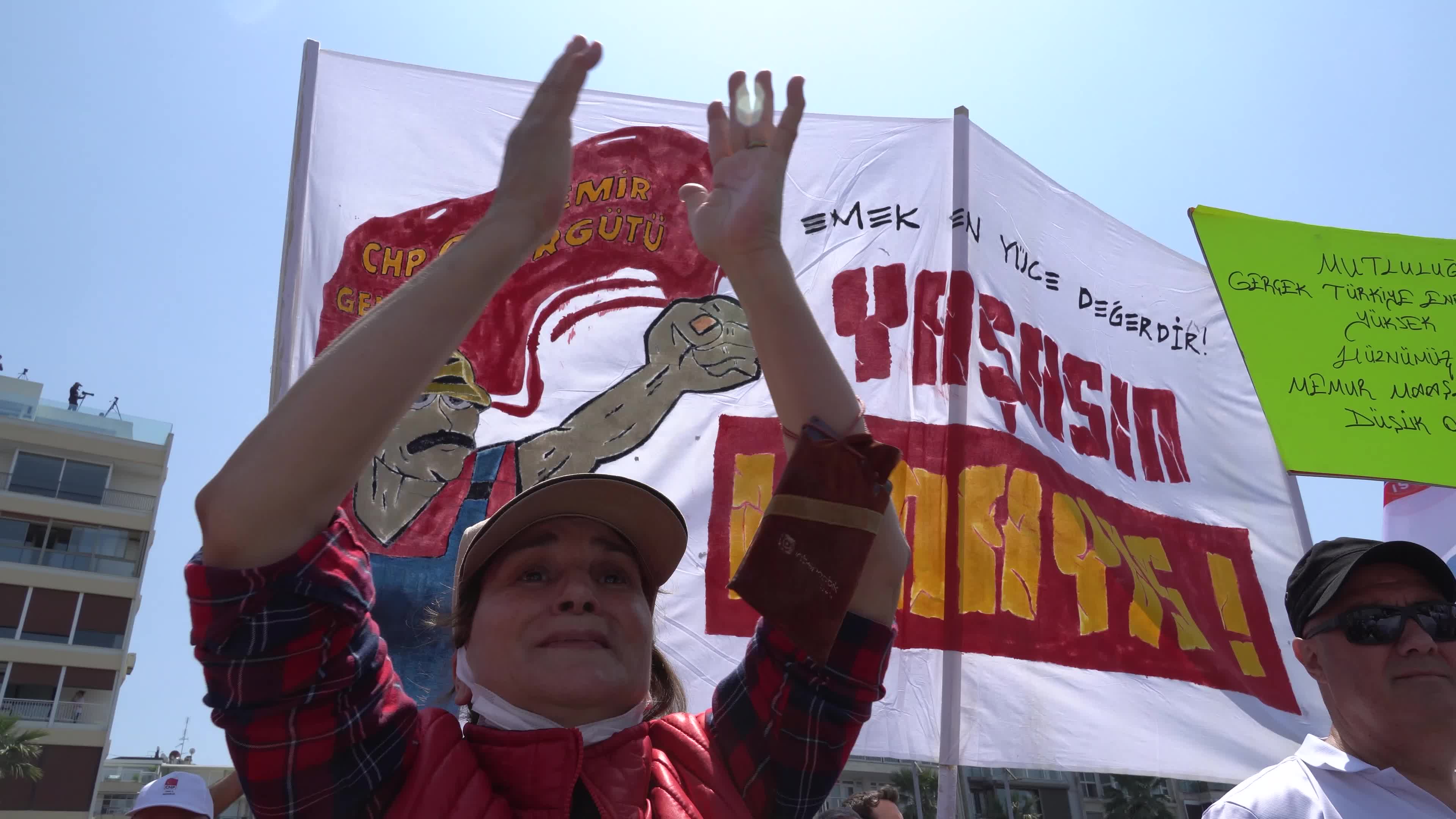 International Labour Day celebration and demonstration, Izmir Turkey