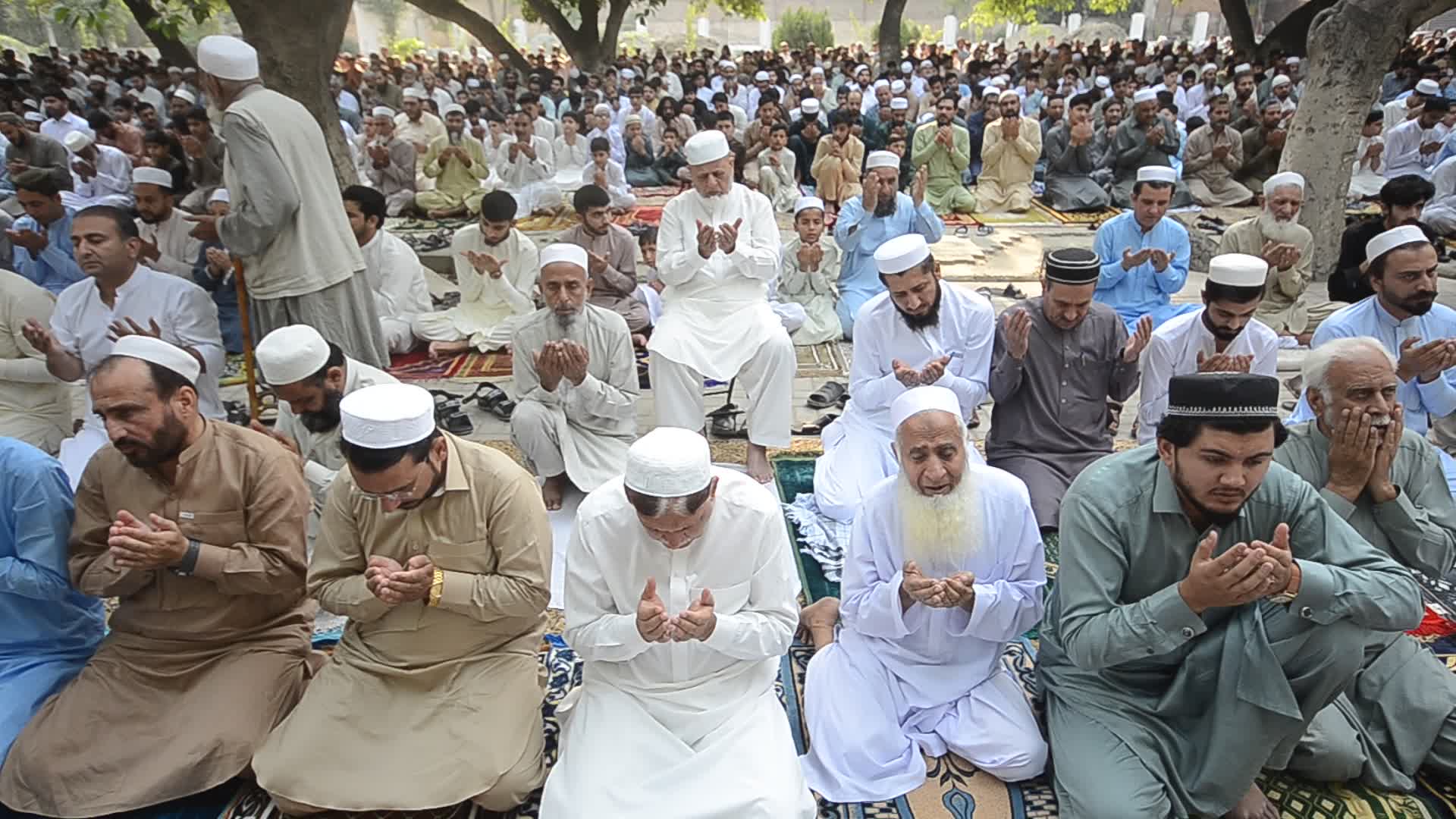 Eid al-Fitr prayer in Peshawar
