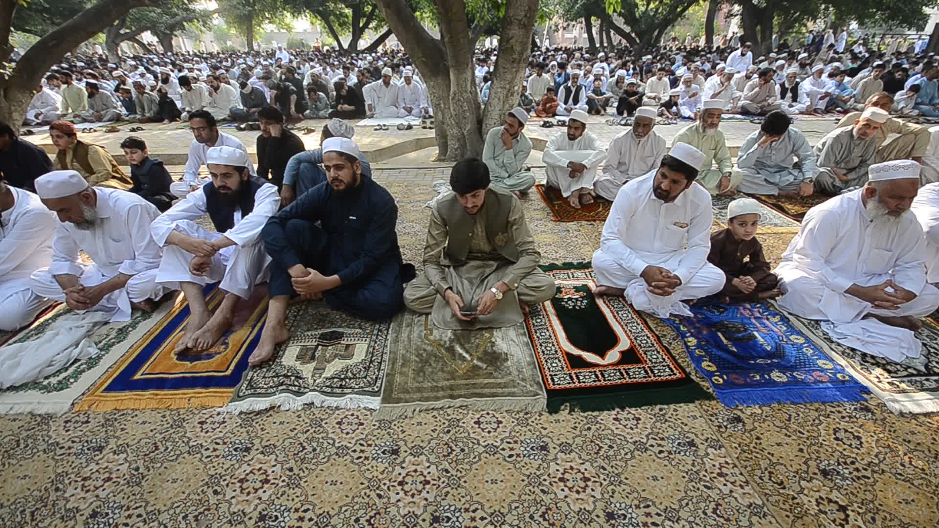Eid al-Fitr prayer in Peshawar
