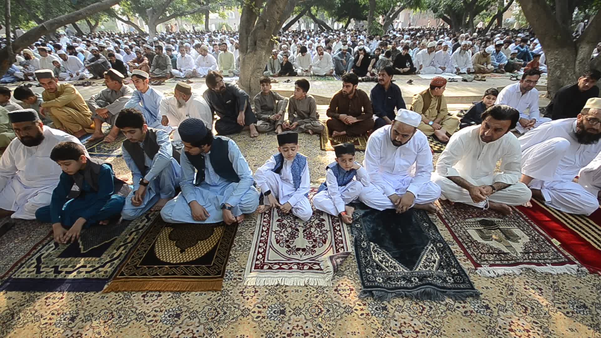 Eid al-Fitr prayer in Peshawar
