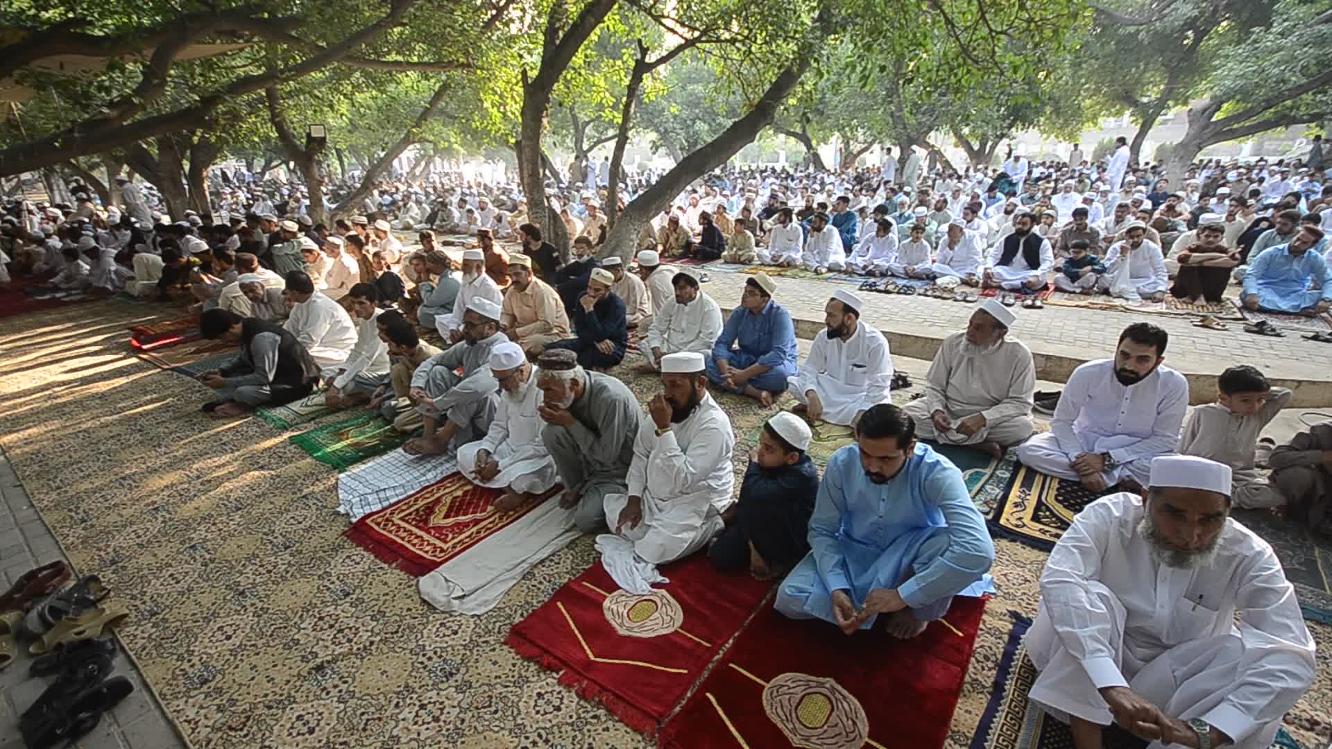 Eid al-Fitr prayer in Peshawar
