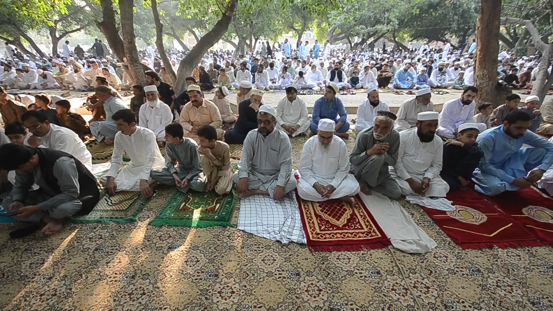 Eid al-Fitr prayer in Peshawar
