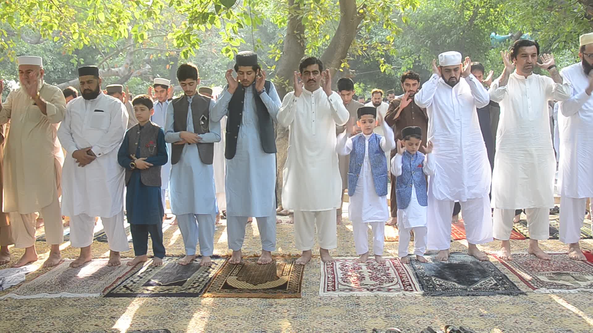 Eid al-Fitr prayer in Peshawar
