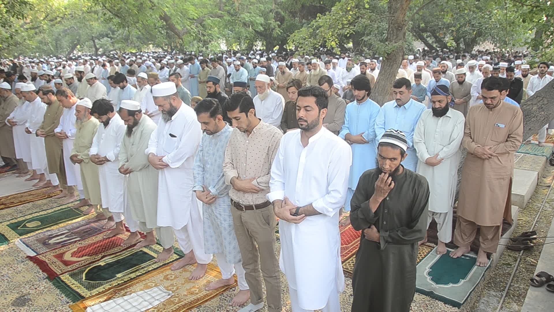 Eid al-Fitr prayer in Peshawar
