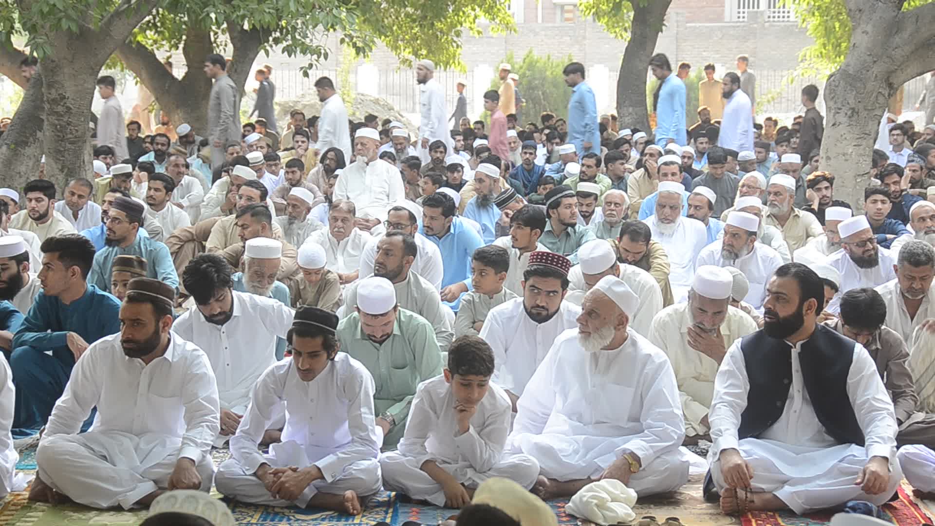 Eid al-Fitr prayer in Peshawar
