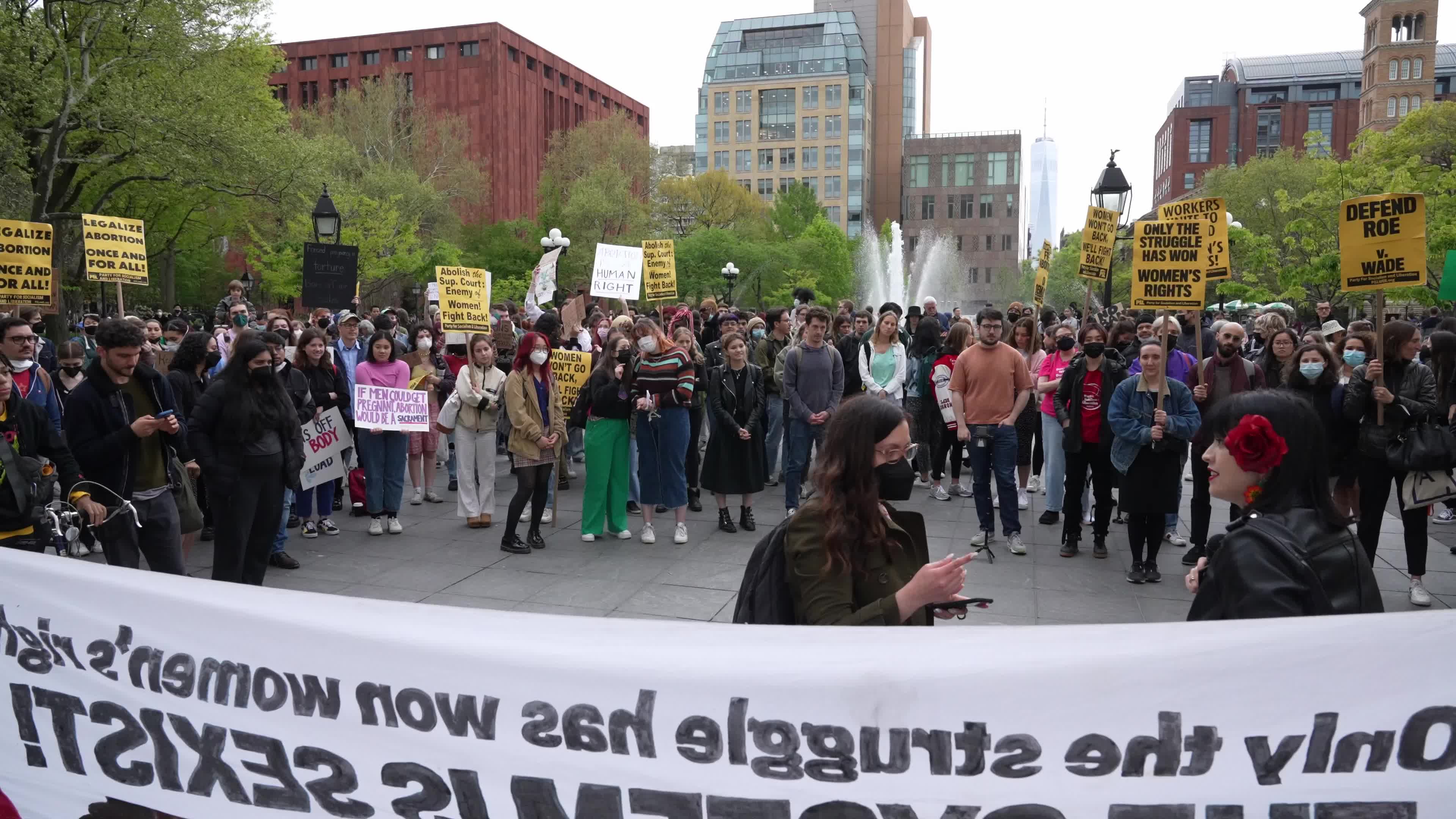 Roe V. Wade Protests in NYC