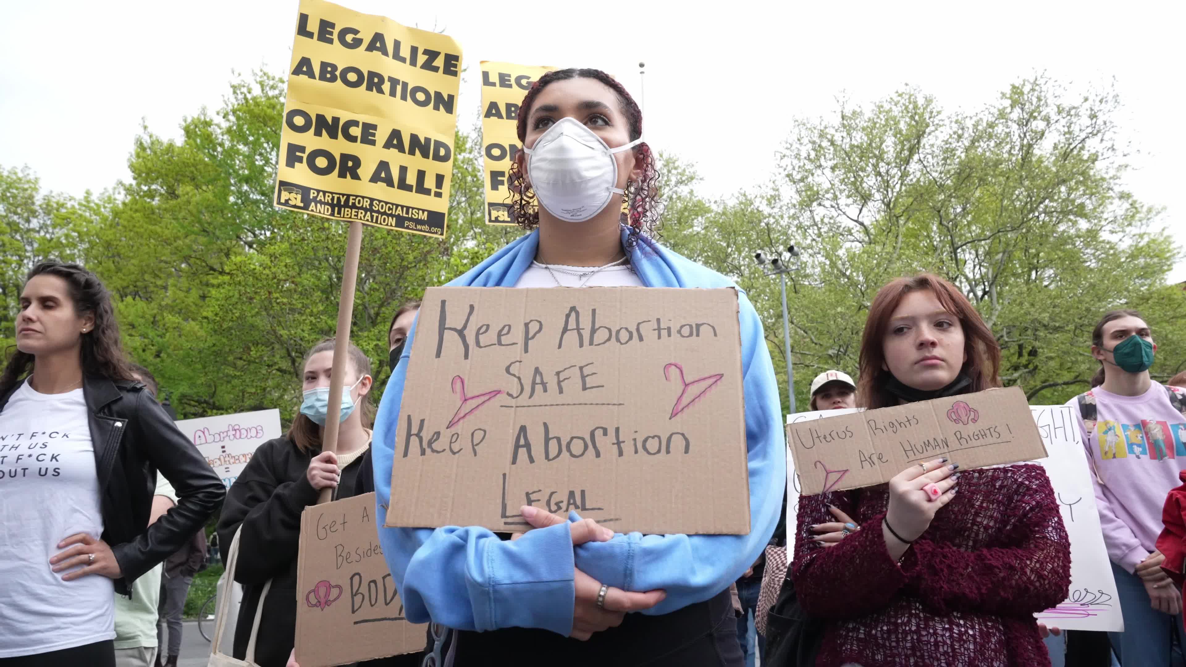 Roe V. Wade Protests in NYC