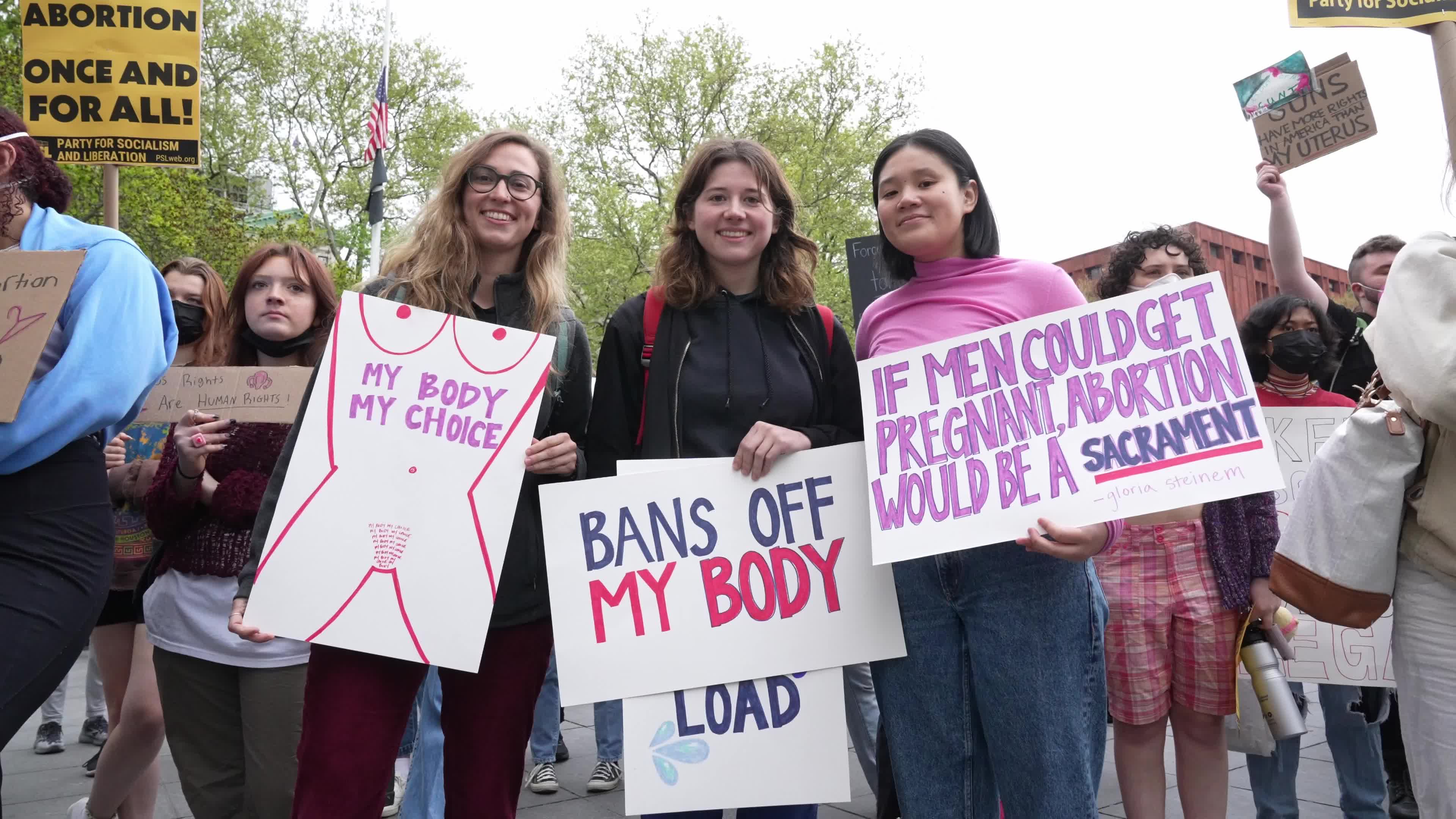 Roe V. Wade Protests in NYC