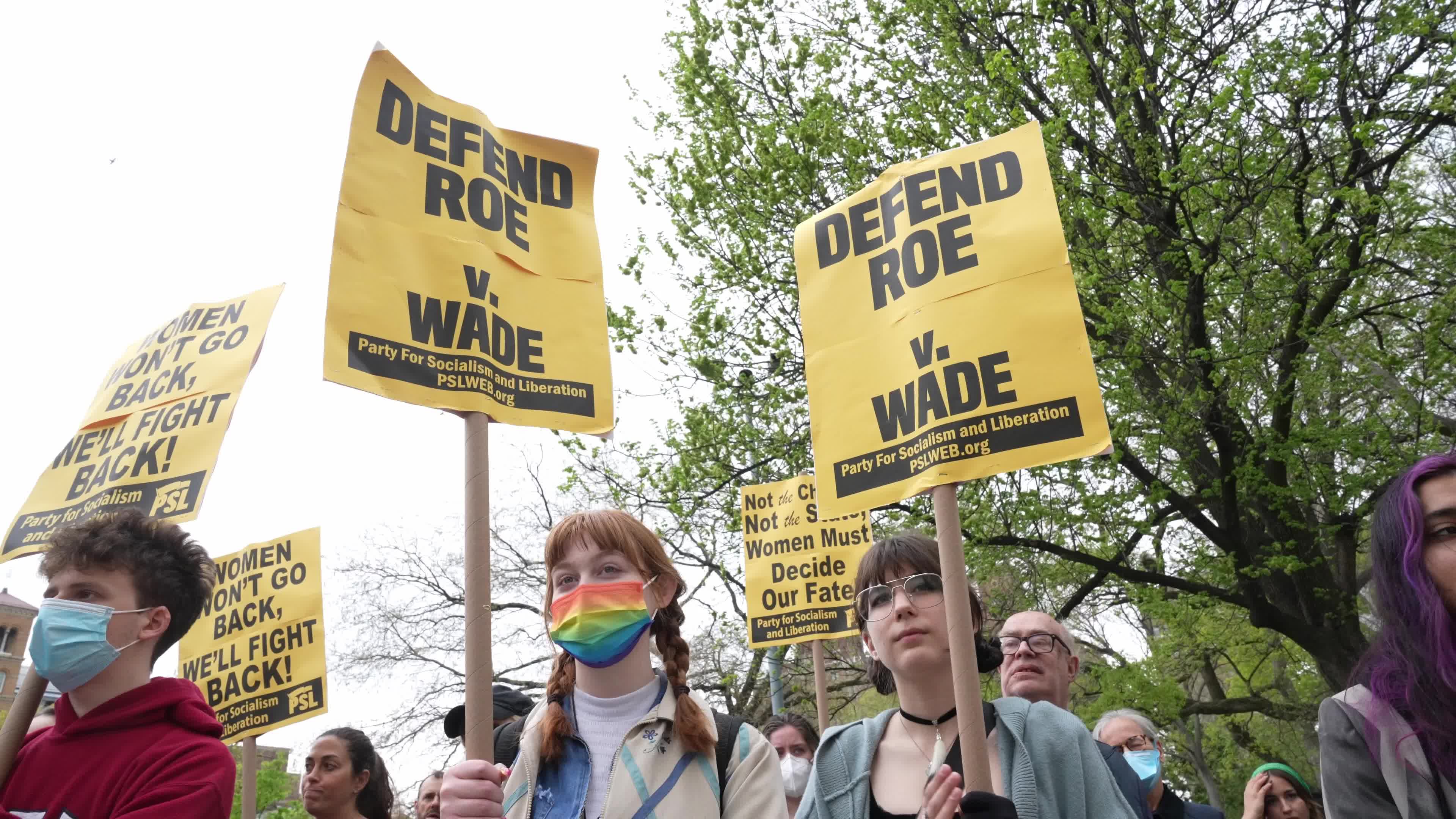 Roe V. Wade Protests in NYC