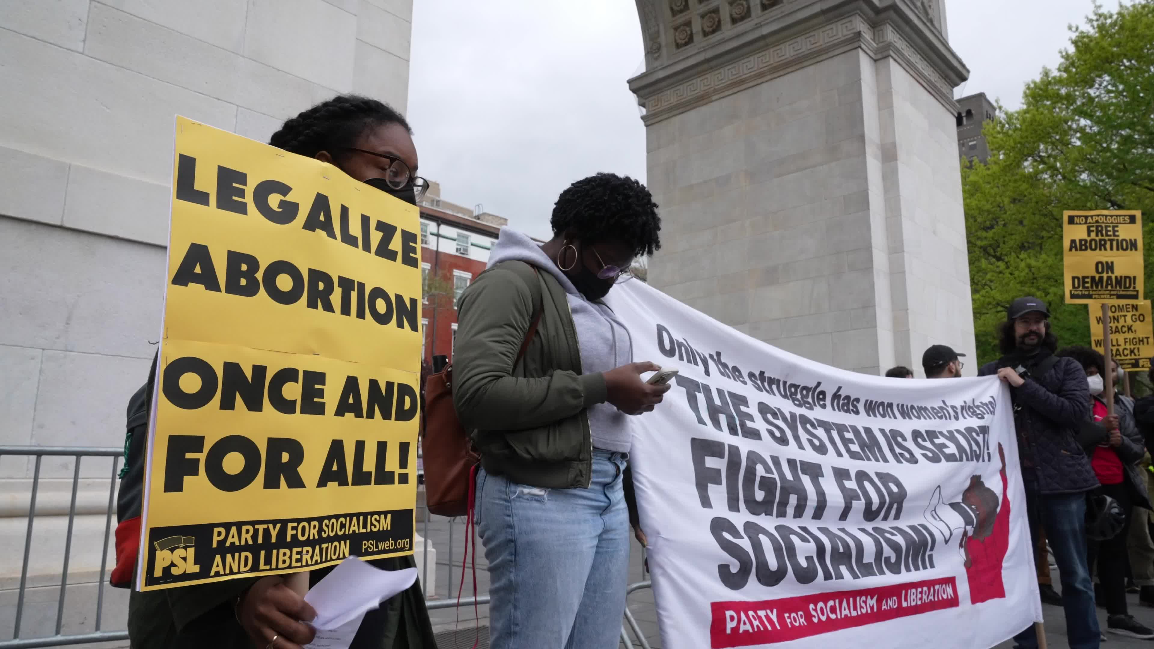 Roe V. Wade Protests in NYC