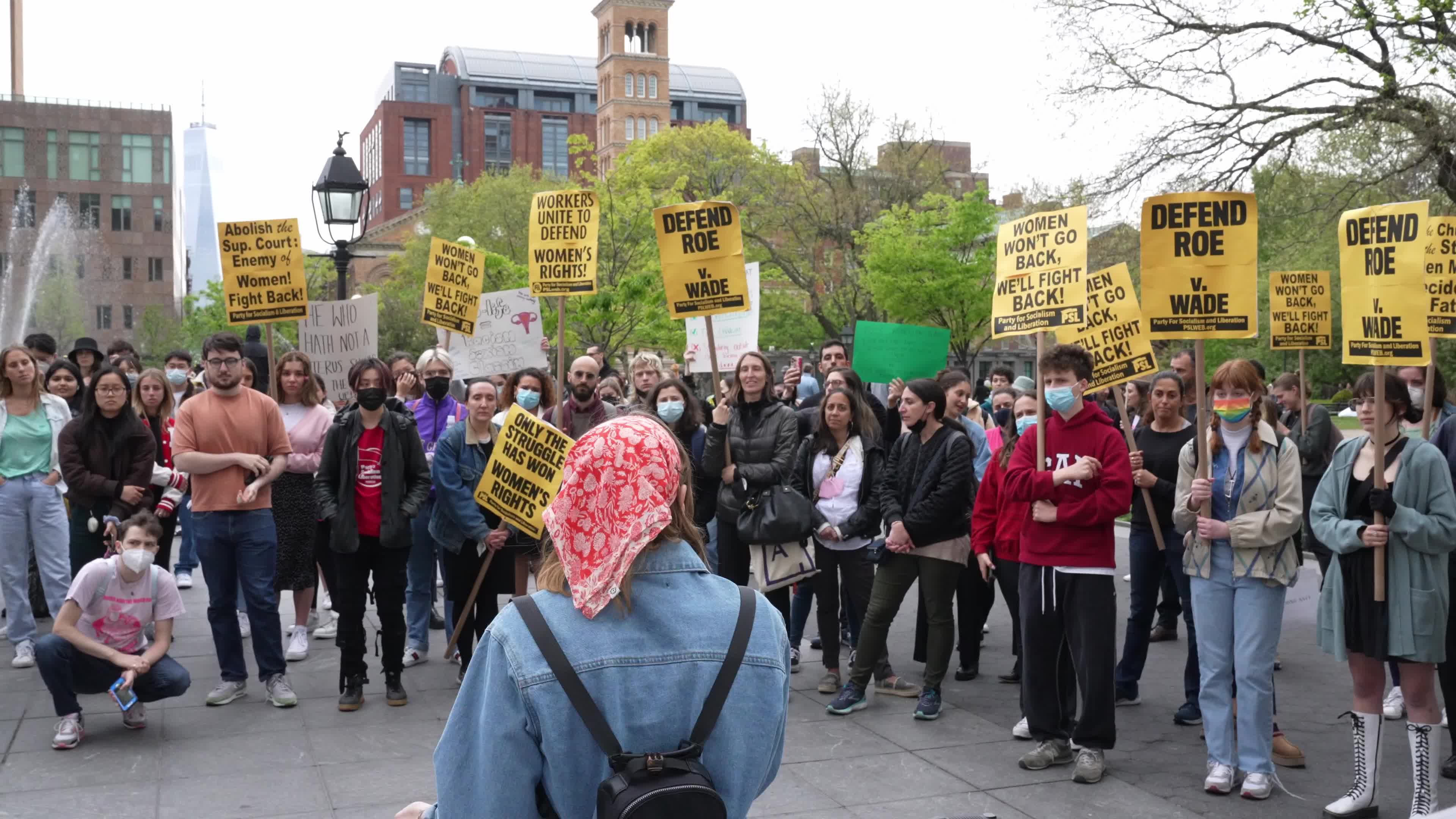 Roe V. Wade Protests in NYC