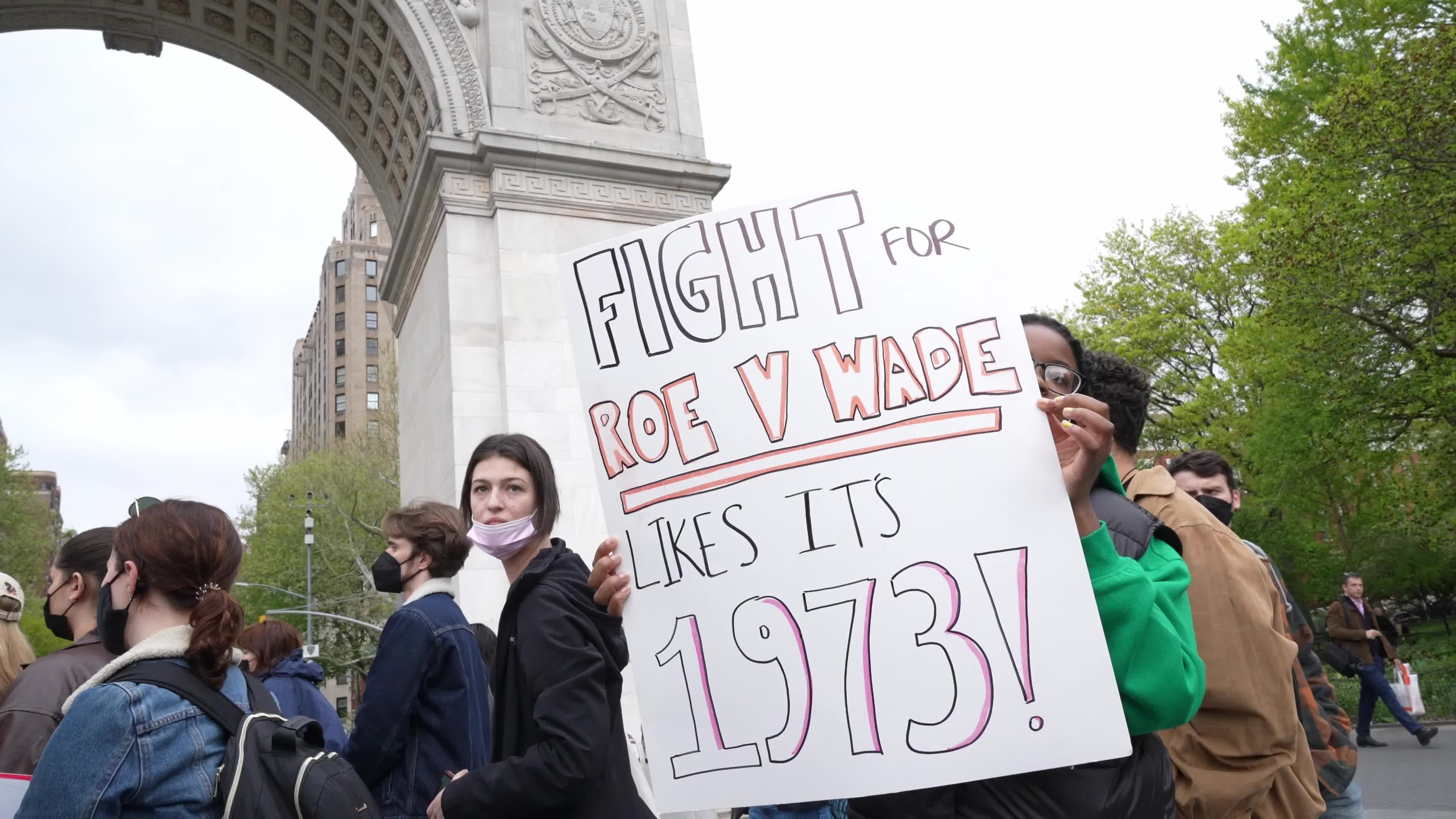 Roe V. Wade Protests in NYC