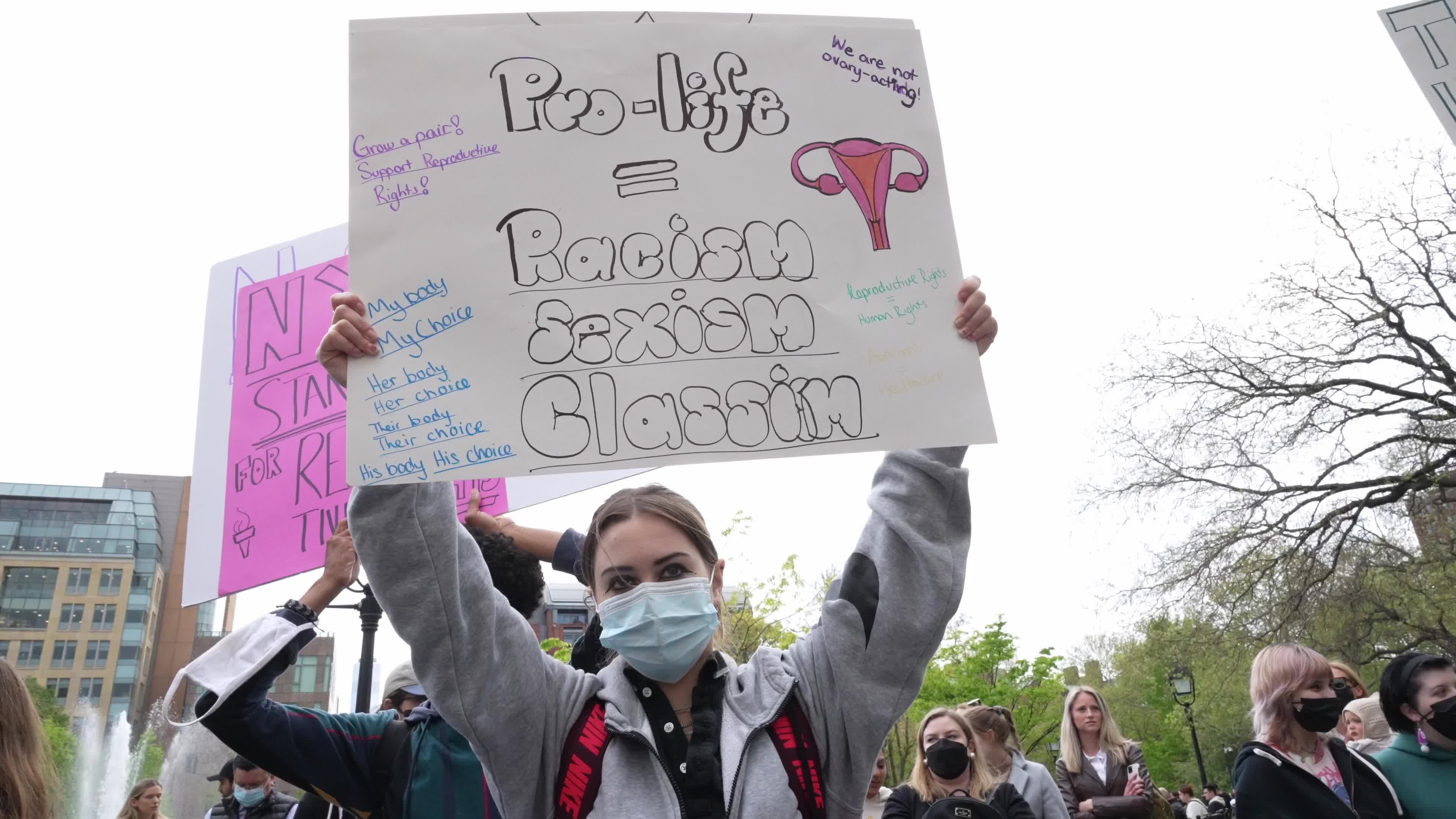 Roe V. Wade Protests in NYC