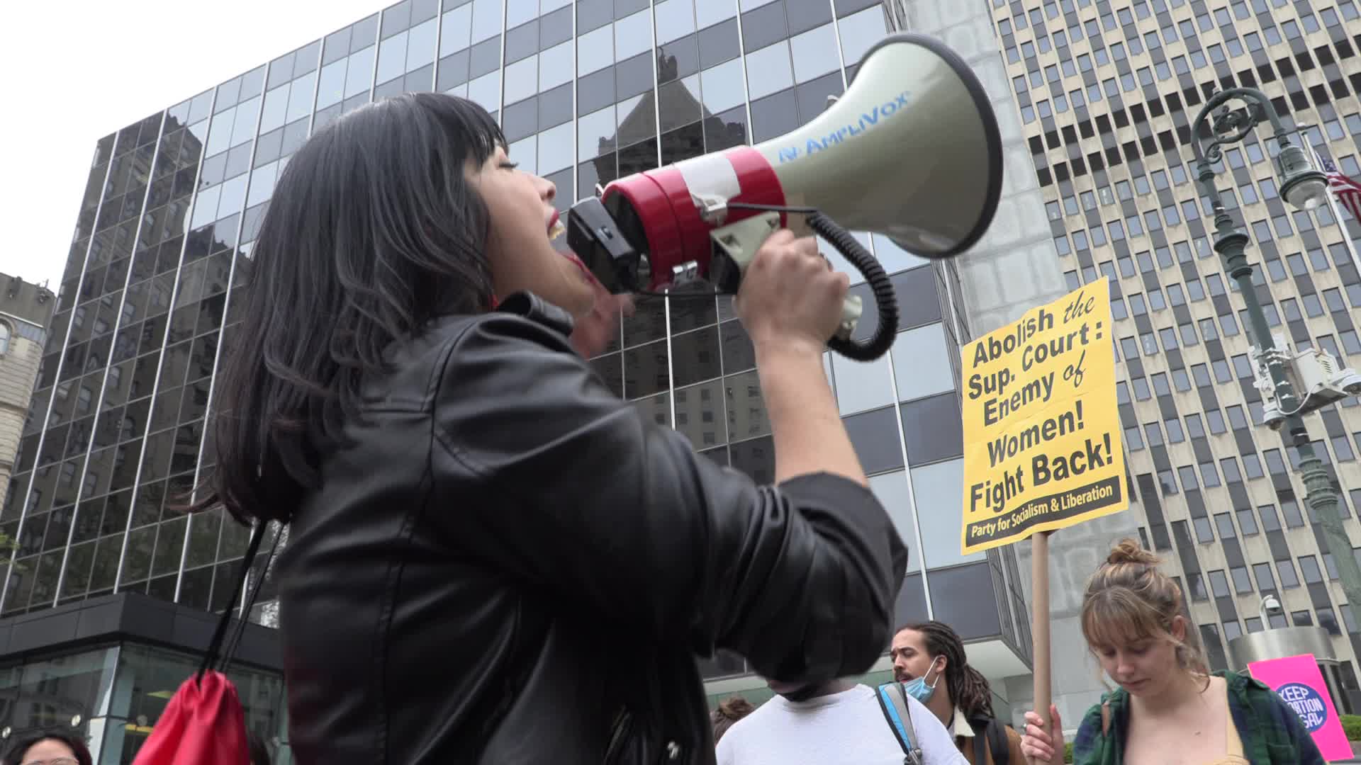 NYC: Massive Abortion Rights Rally and March Denouncing Leaked Supreme Court Opinion