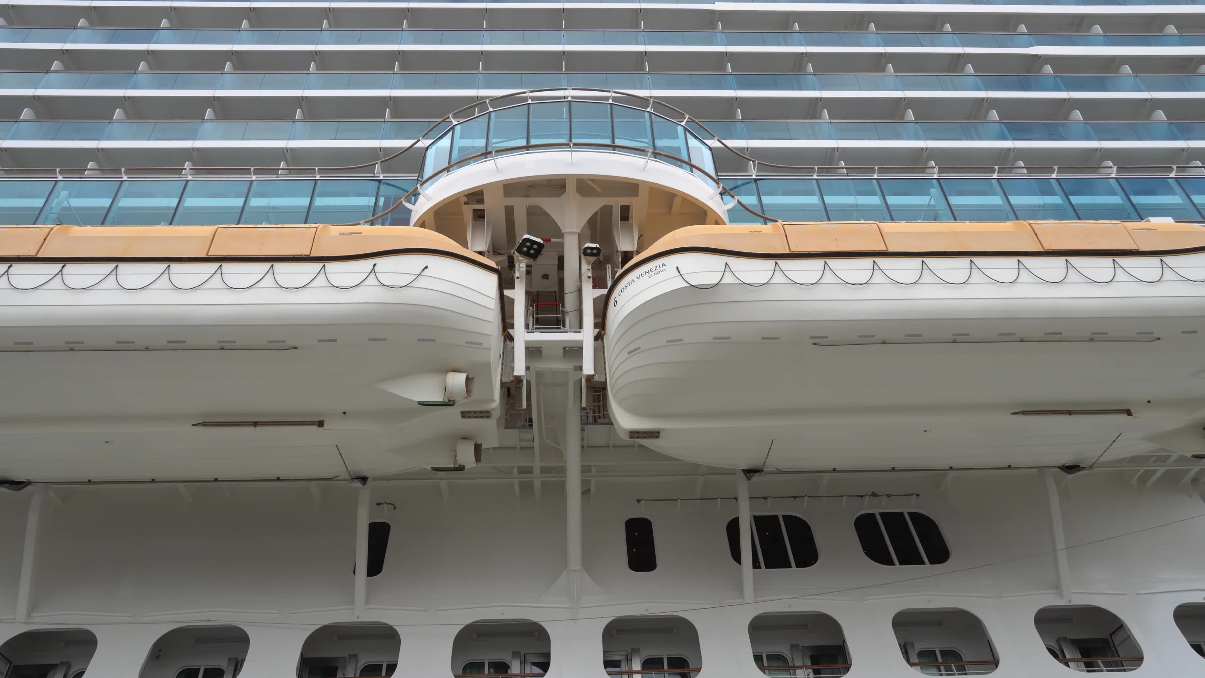 Luxury cruiser Costa Venezia docked at Izmir Port, Turkey